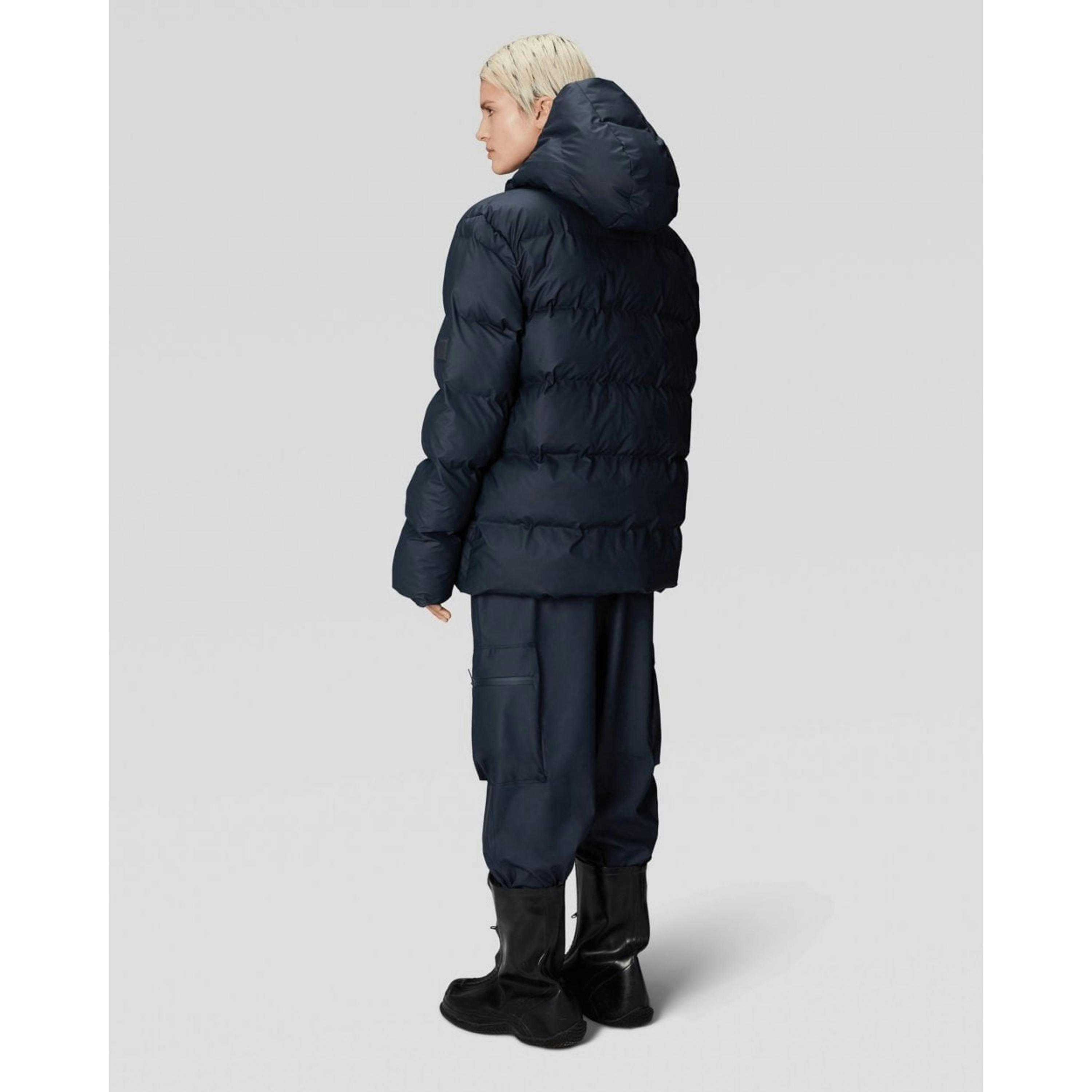 Rains Puffer Jacket  in Grey , view 2 of 6