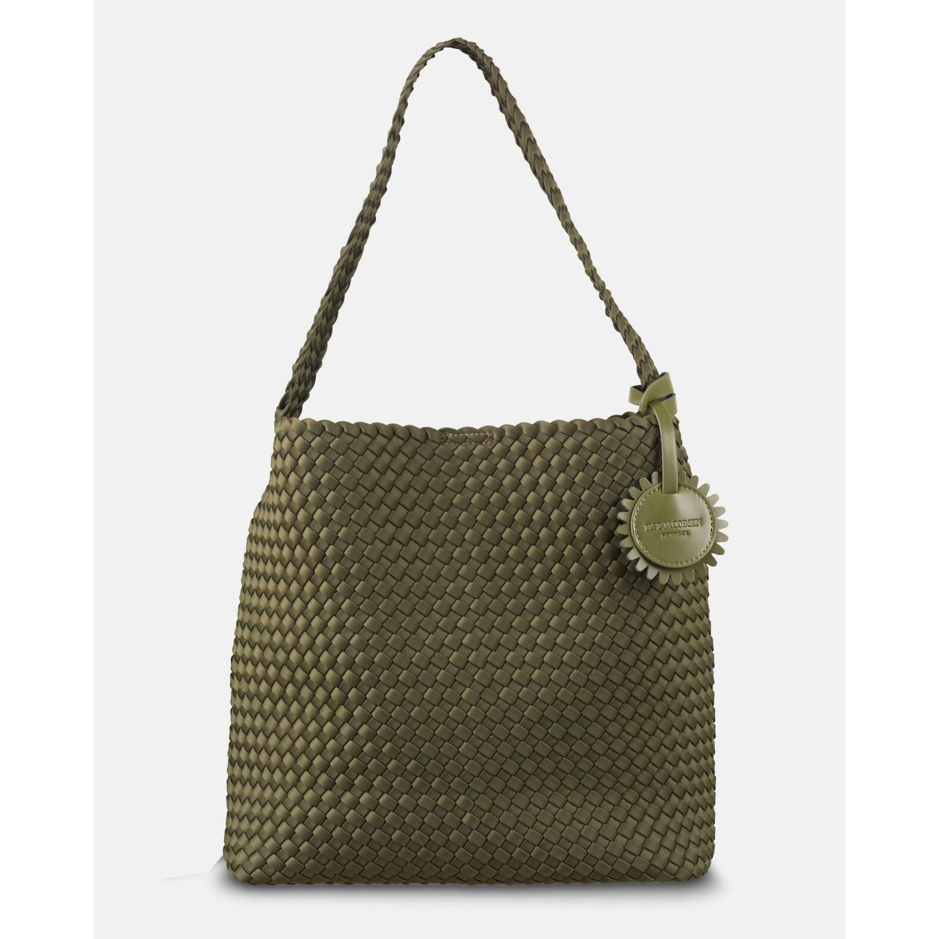 Isle Jacobsen Tote Bag  in Green , view 3 of 5