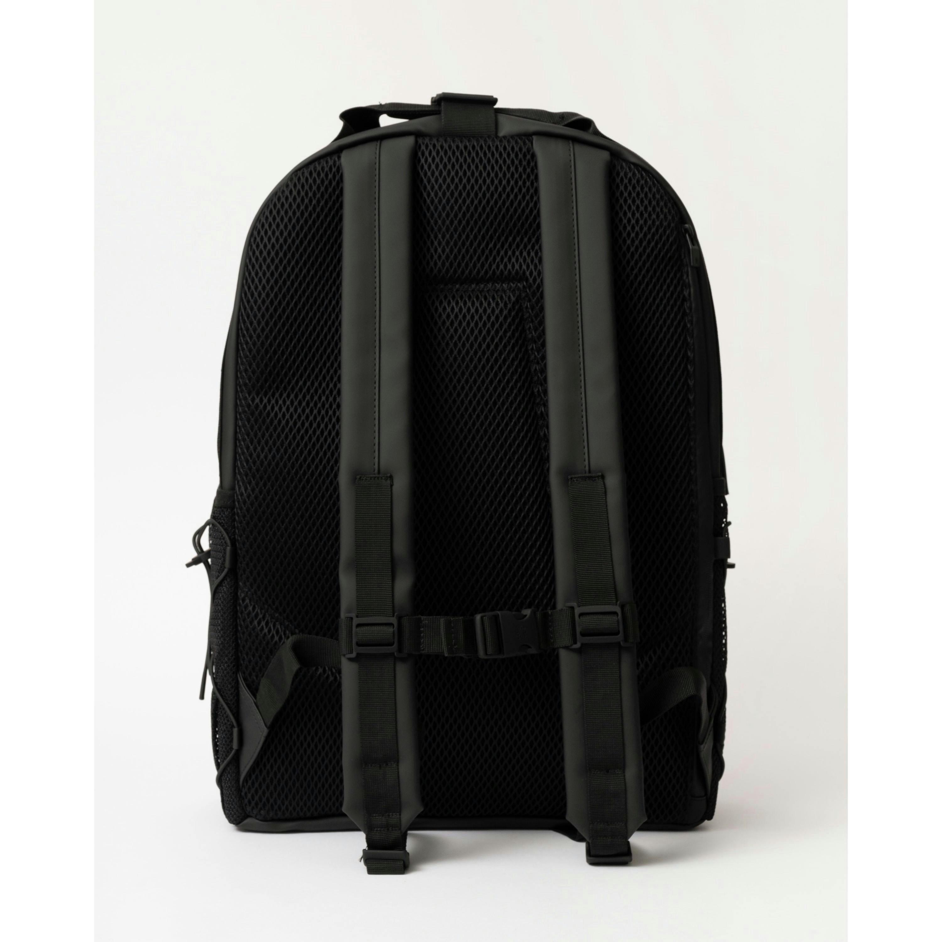Rains Backpack  in Black , view 3 of 6