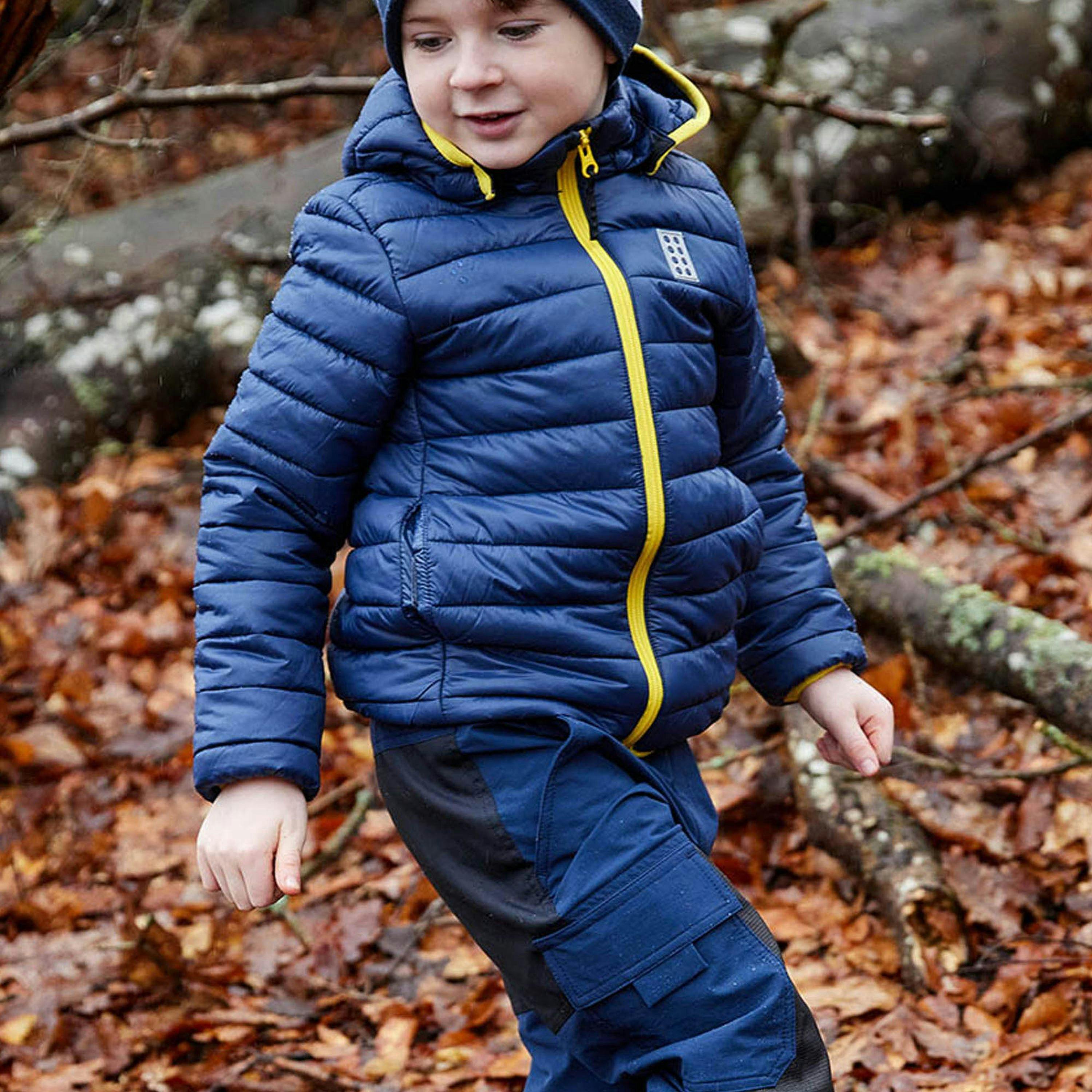 LEGO® Kids Unisex Windproof Jacket, Dark Navy , view 6 of 6