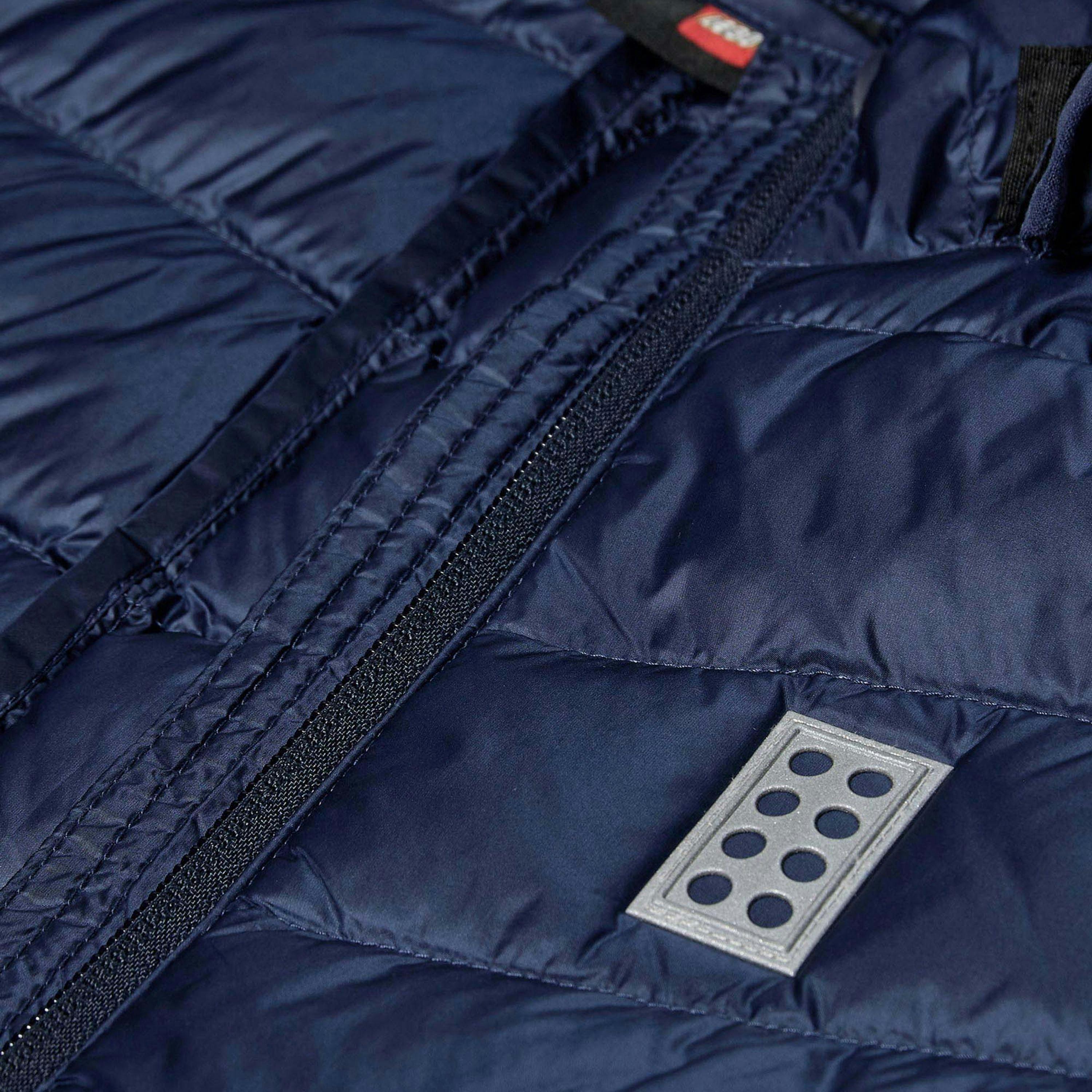 LEGO® Kids Unisex Puffer Jacket, Dark Navy , view 4 of 6