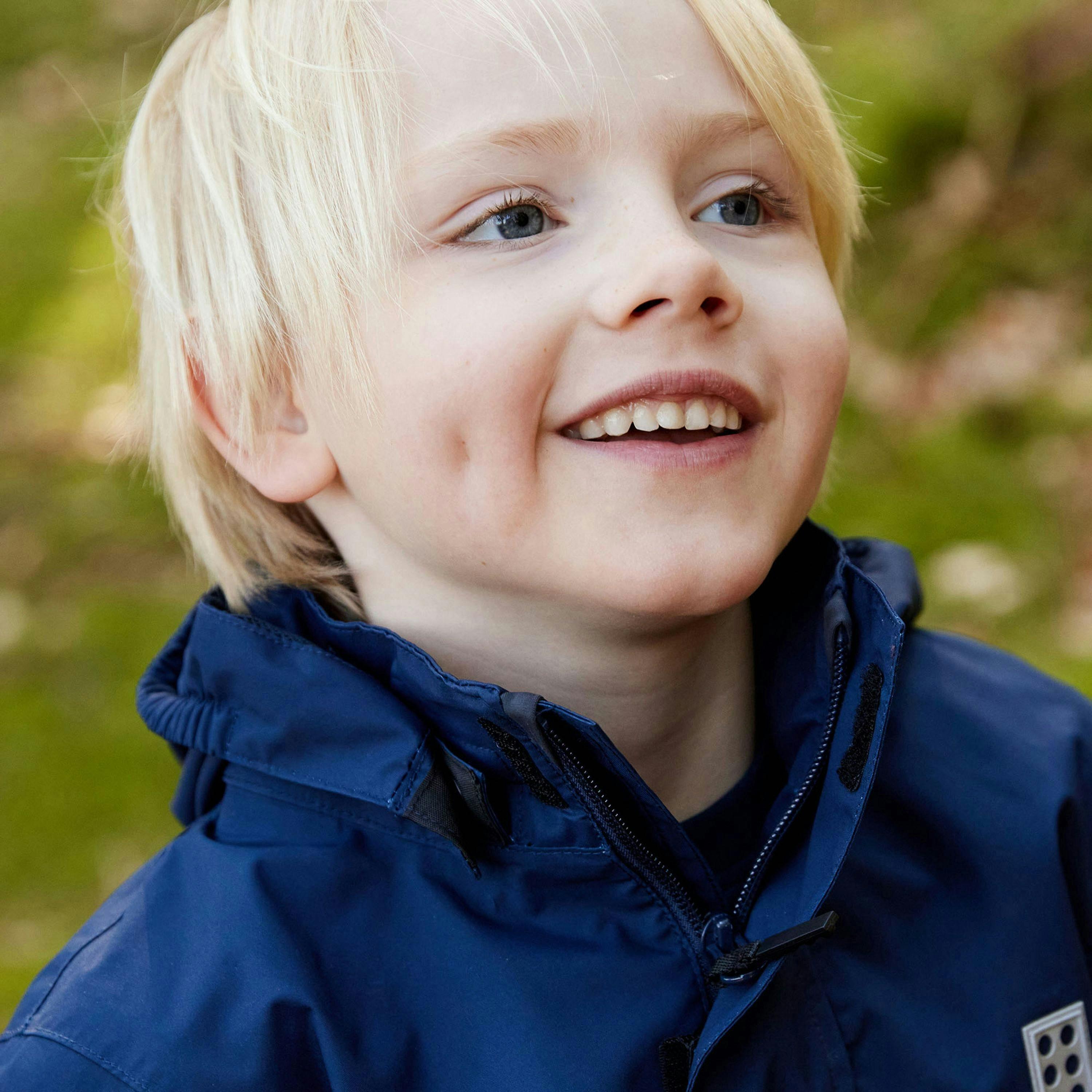 LEGO® Kids Unisex Padded Jacket, Dark Navy , view 5 of 6