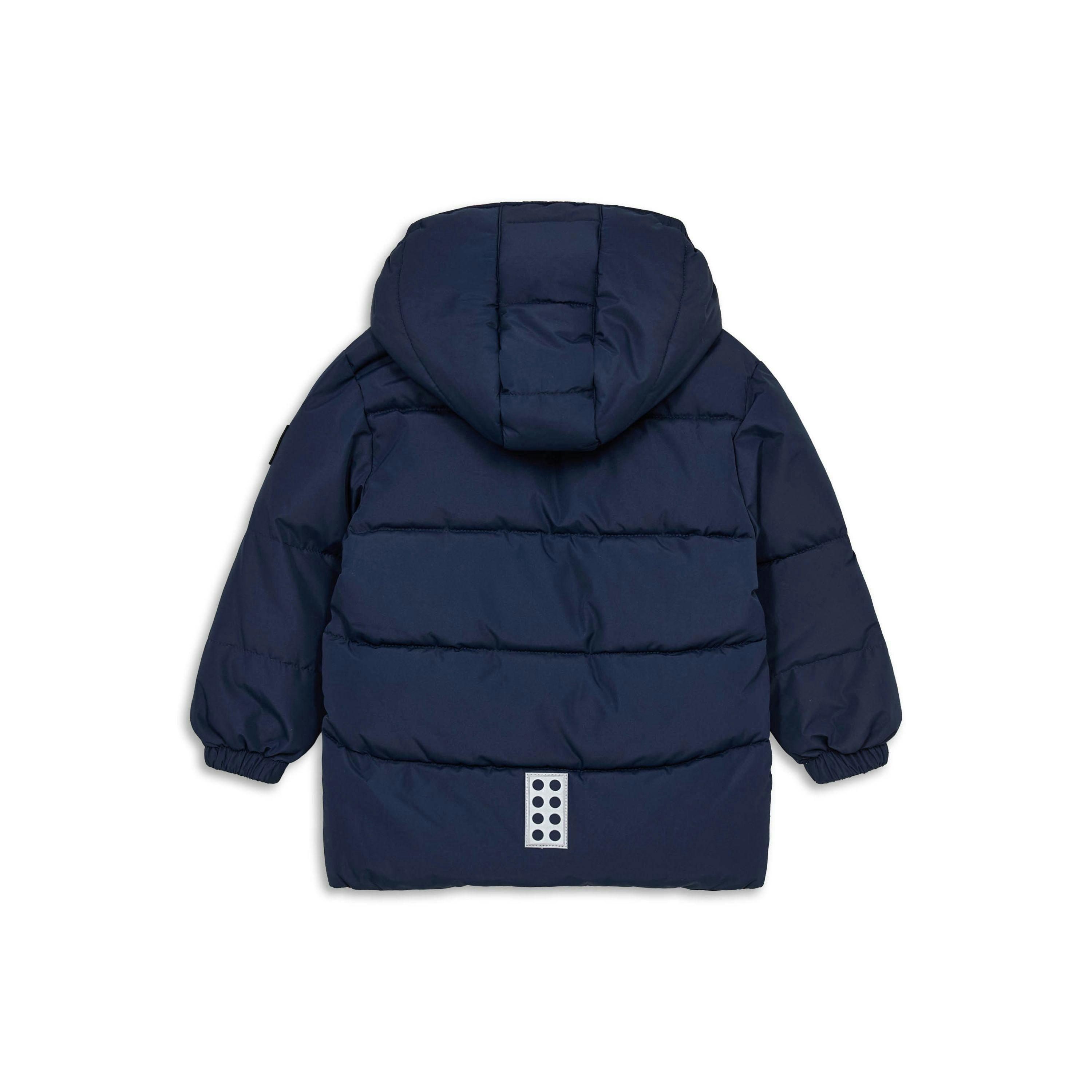 LEGO® Kids Unisex Winter Jacket, Water Repellent, Dark Navy , view 2 of 6