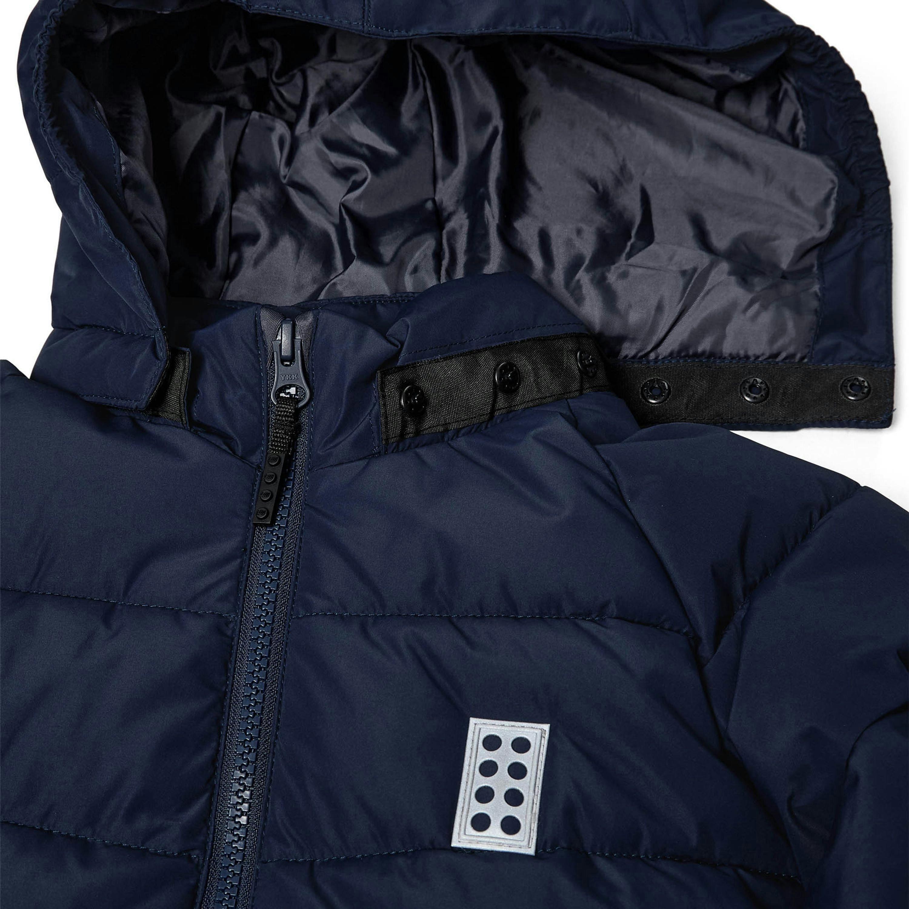 LEGO® Kids Unisex Windproof Jacket, Dark Navy , view 3 of 6