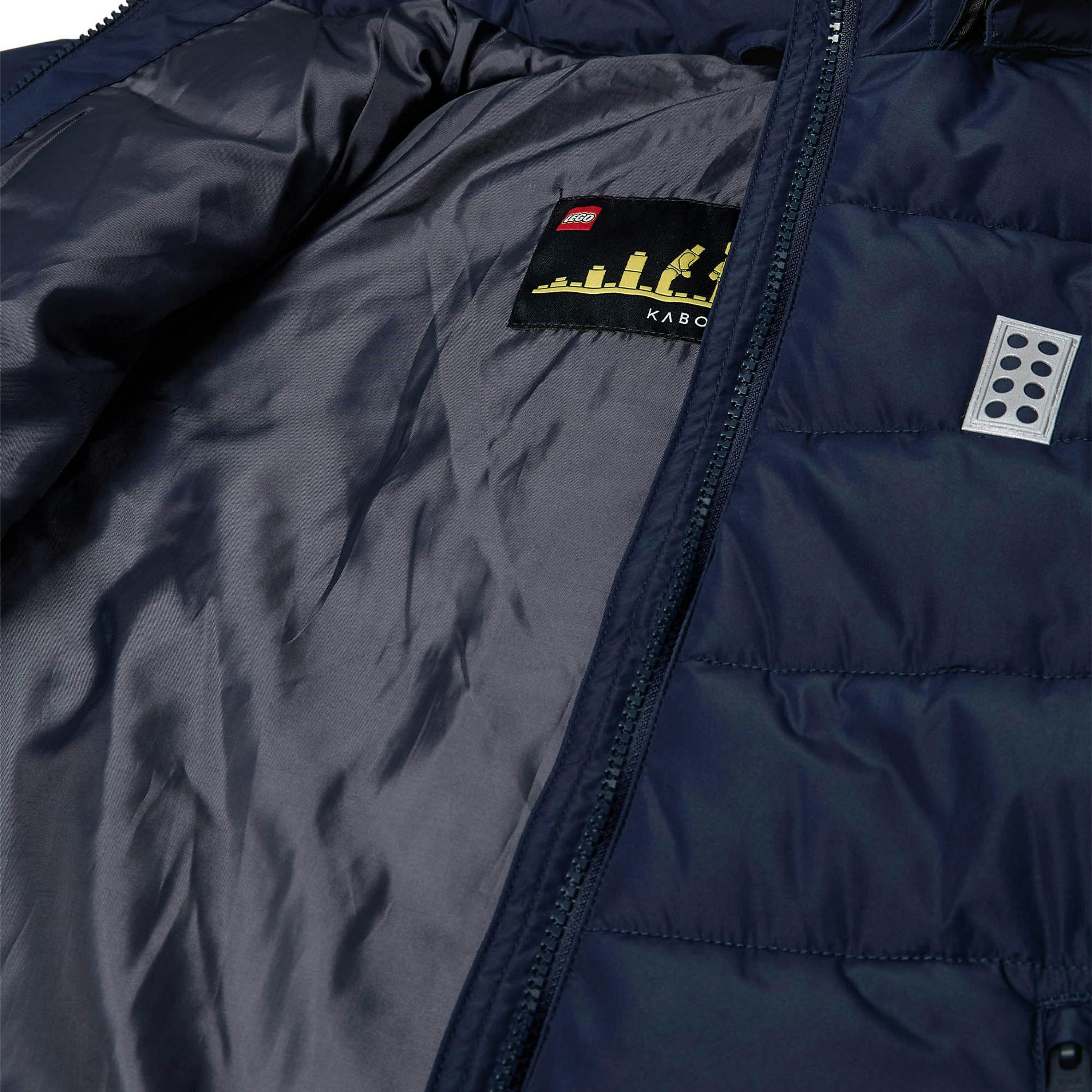 LEGO® Kids Unisex Windproof Jacket, Dark Navy , view 5 of 6