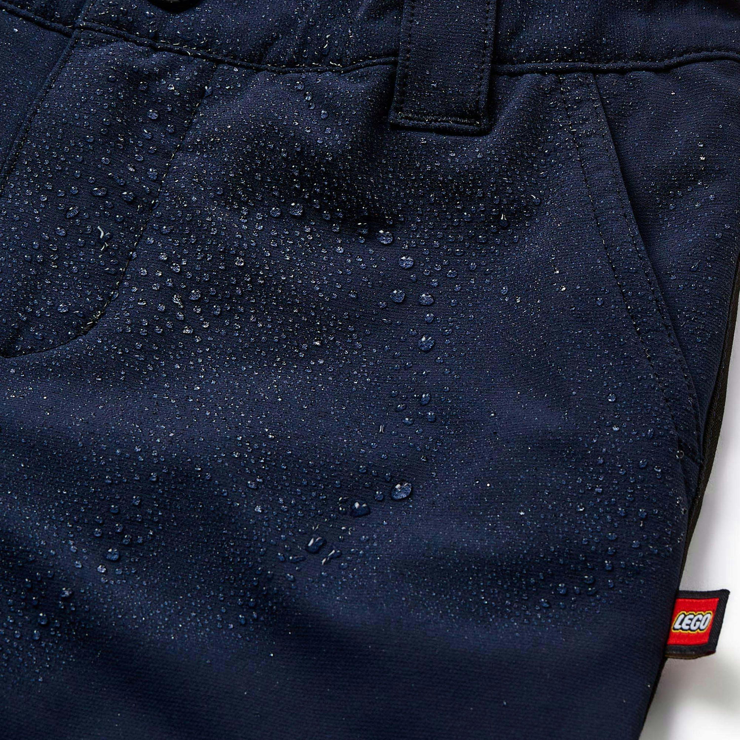 LEGO® Kids Unisex Outdoor Pants, Water Repellent, Dark Navy , view 4 of 5