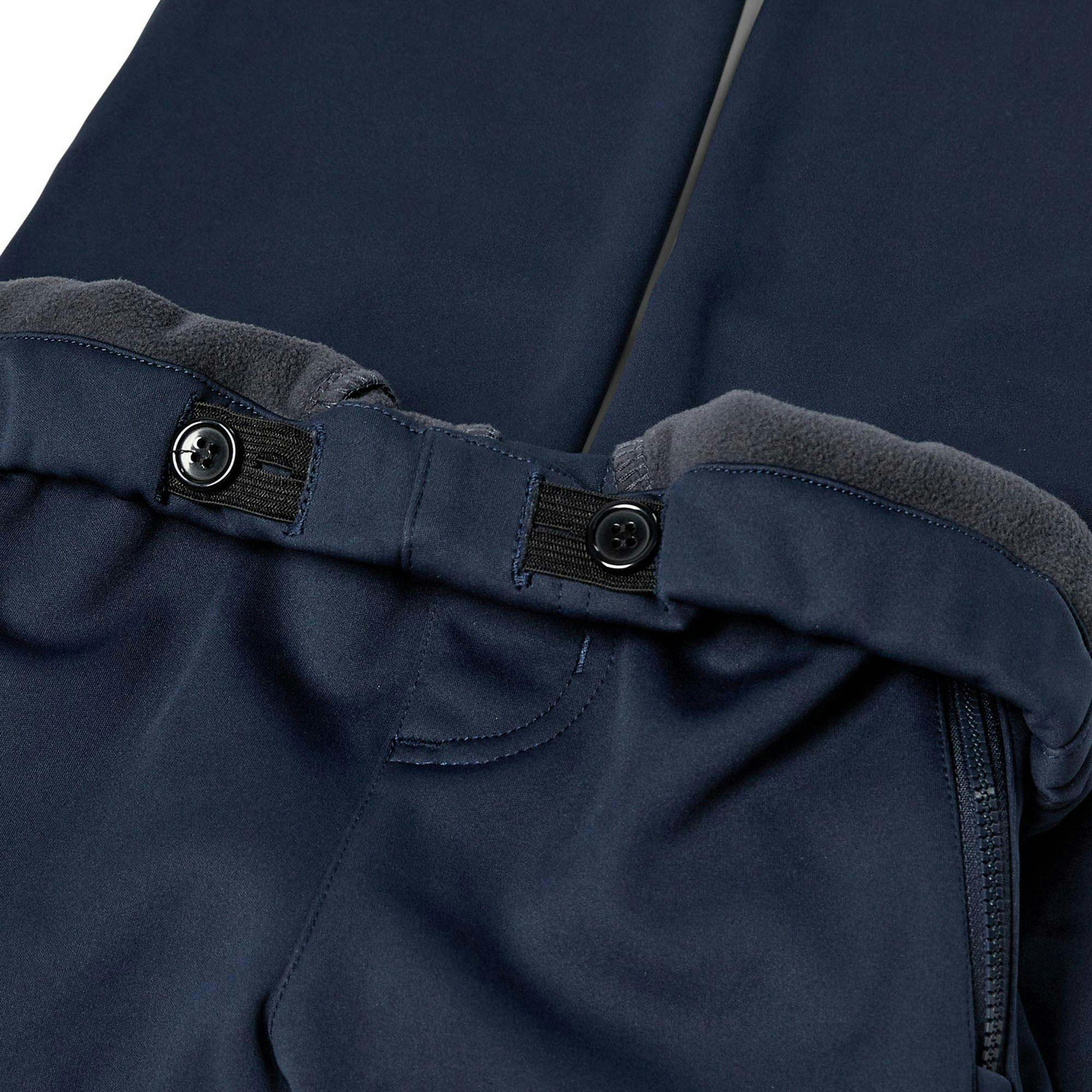 LEGO® Kids Unisex Softshell Pants, Water Repellent, Dark Navy , view 3 of 6