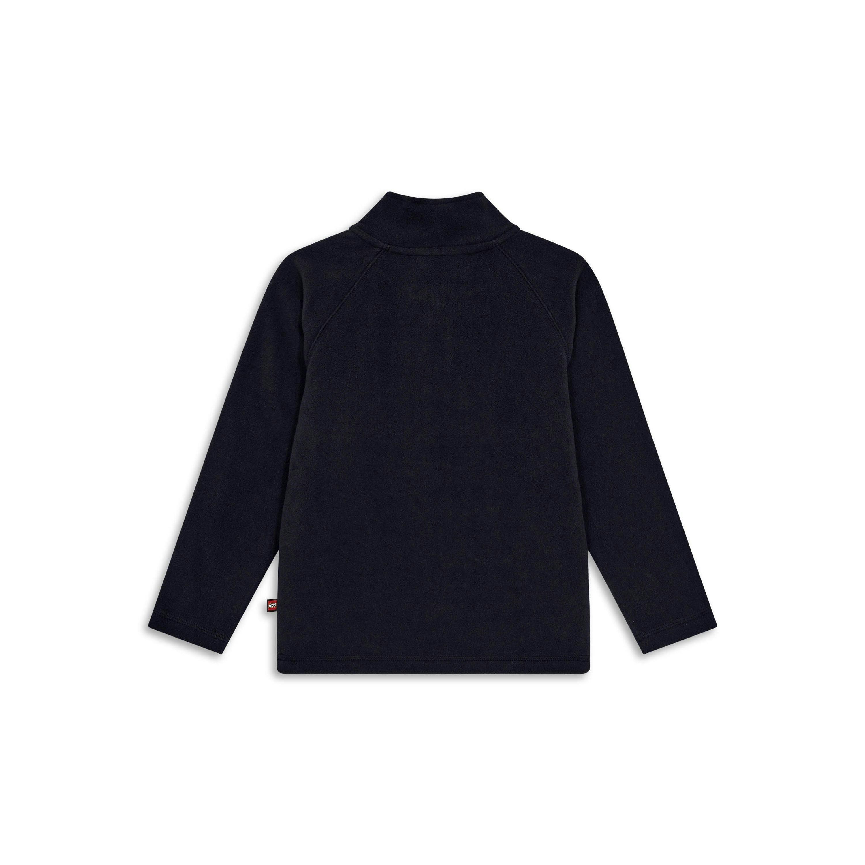 LEGO® Kids Unisex Quarter Zip Fleece Pullover, Black , view 2 of 5
