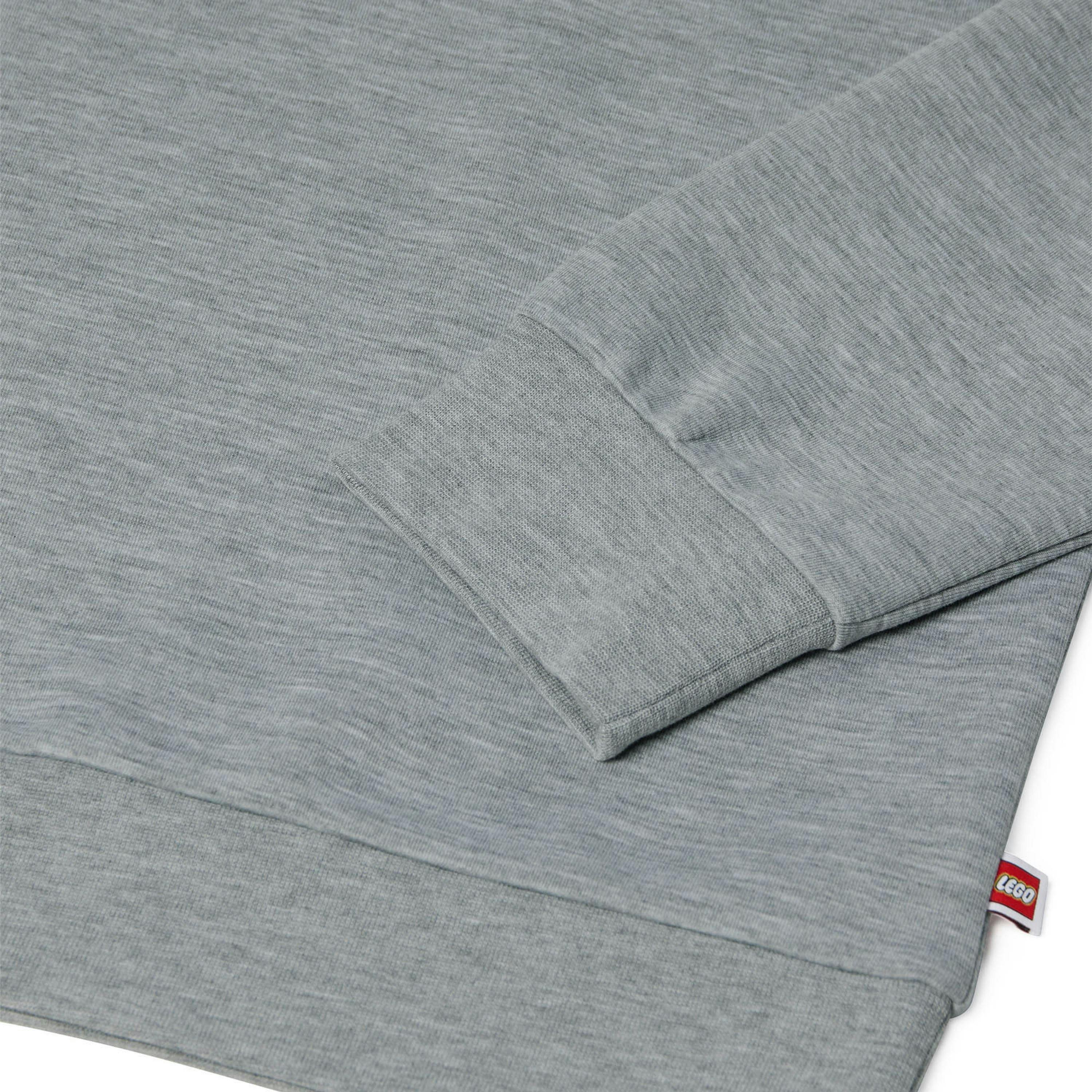 LEGO® Adult Unisex Sweatshirt, Grey , view 4 of 5