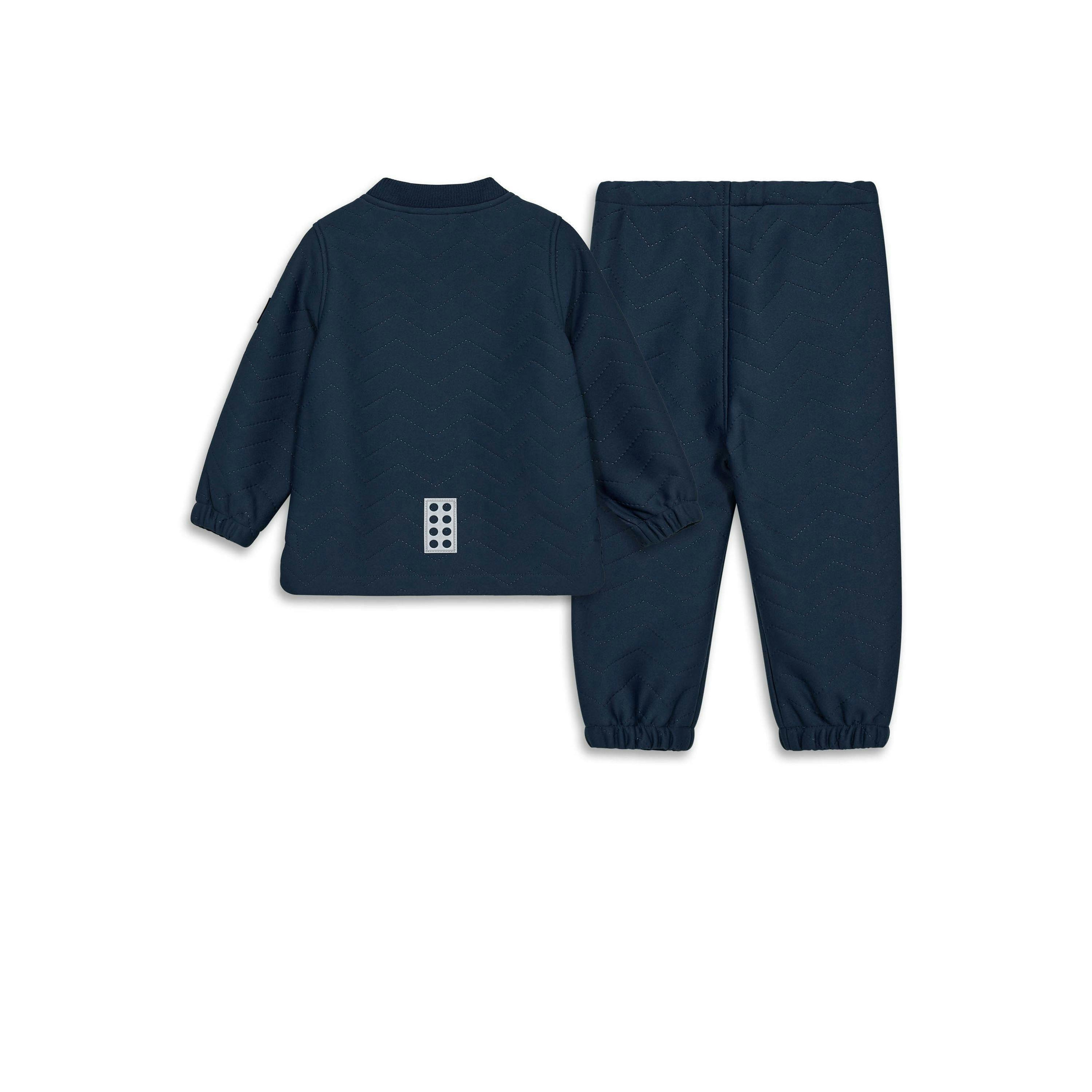 LEGO® Kids Unisex Thermo Jacket & Pants Play Suit Set, Dark Navy , view 2 of 6