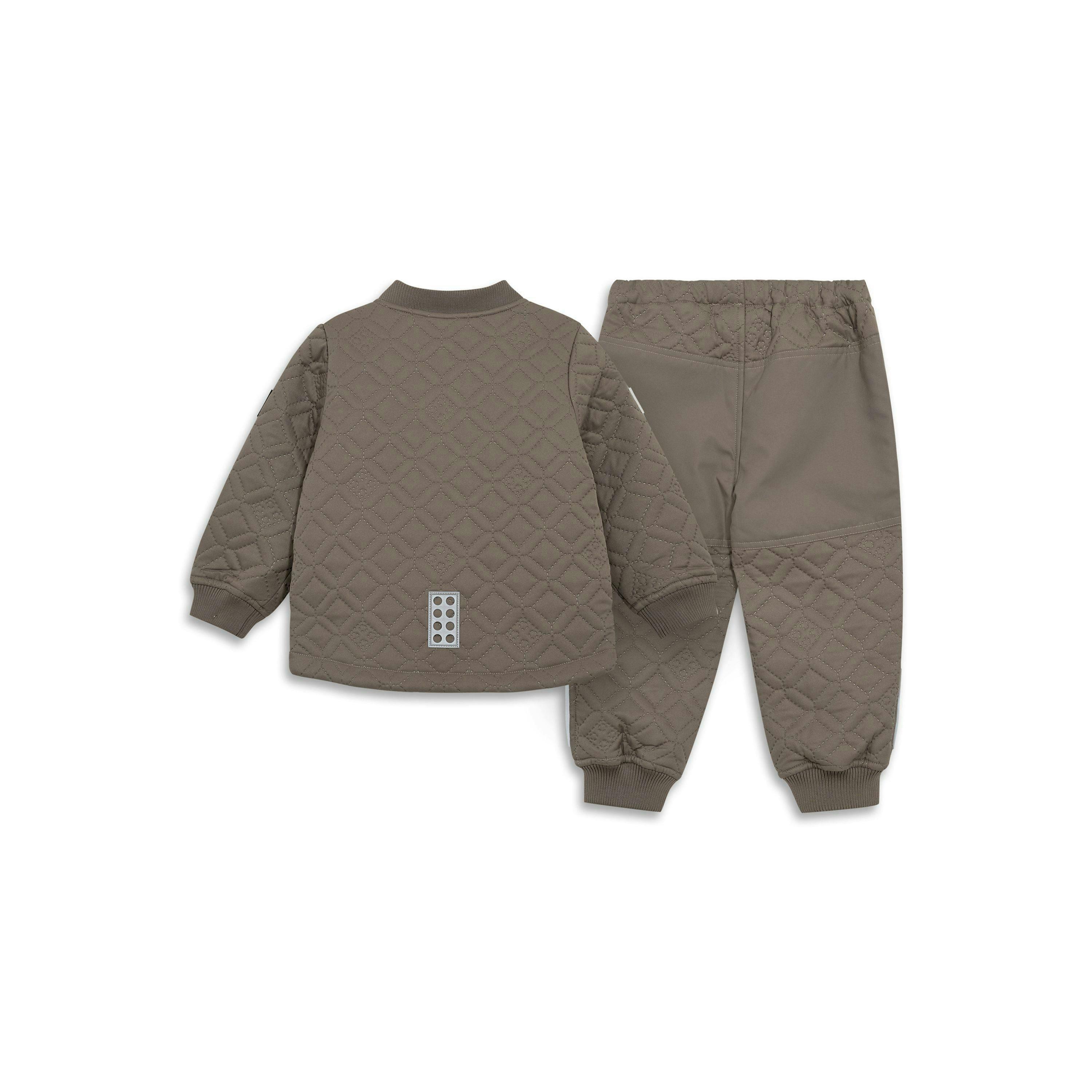LEGO® Kids Unisex Fleece Lined Thermal Set, Light Brown , view 2 of 6