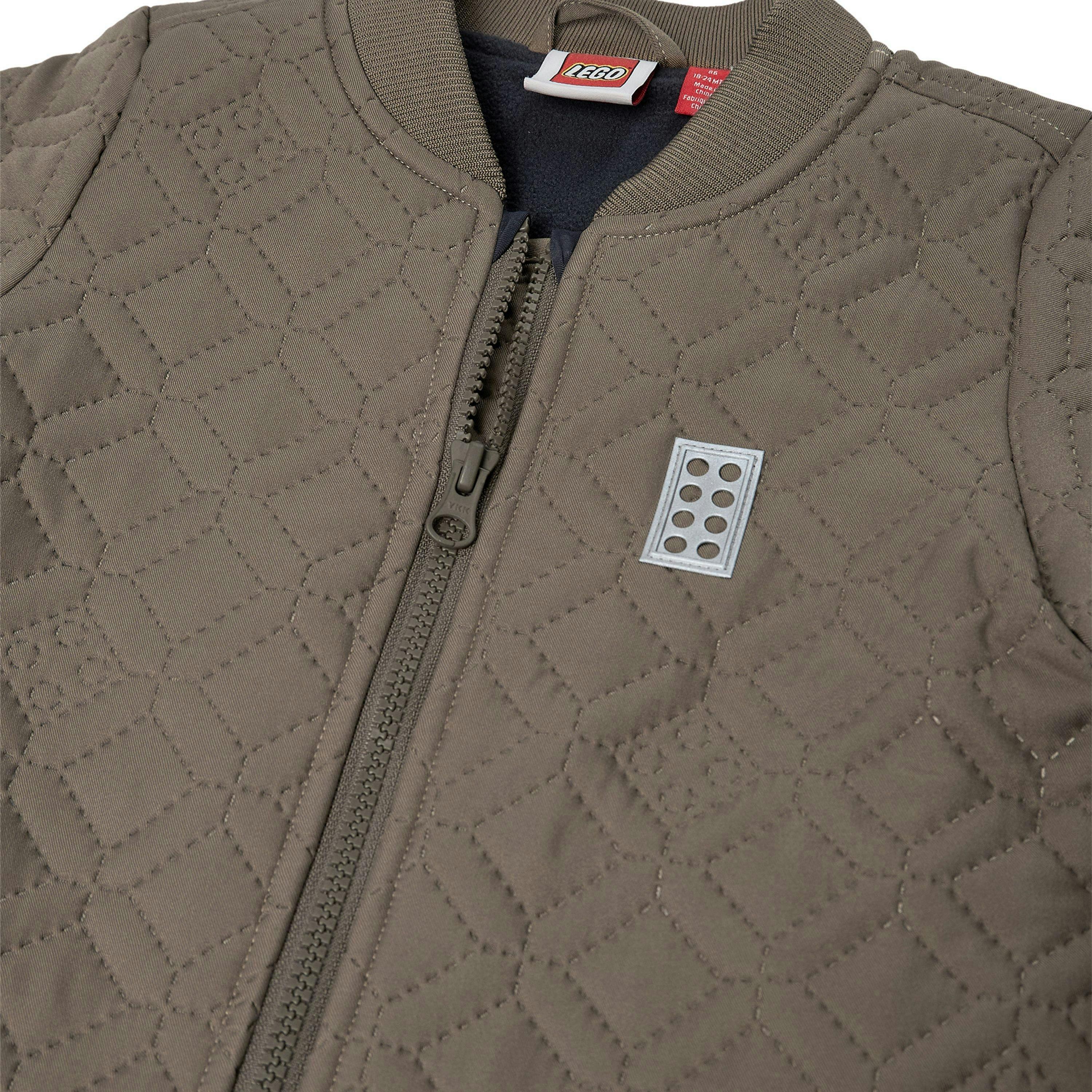 LEGO® Kids Unisex Fleece Lined Thermal Set, Light Brown , view 3 of 6