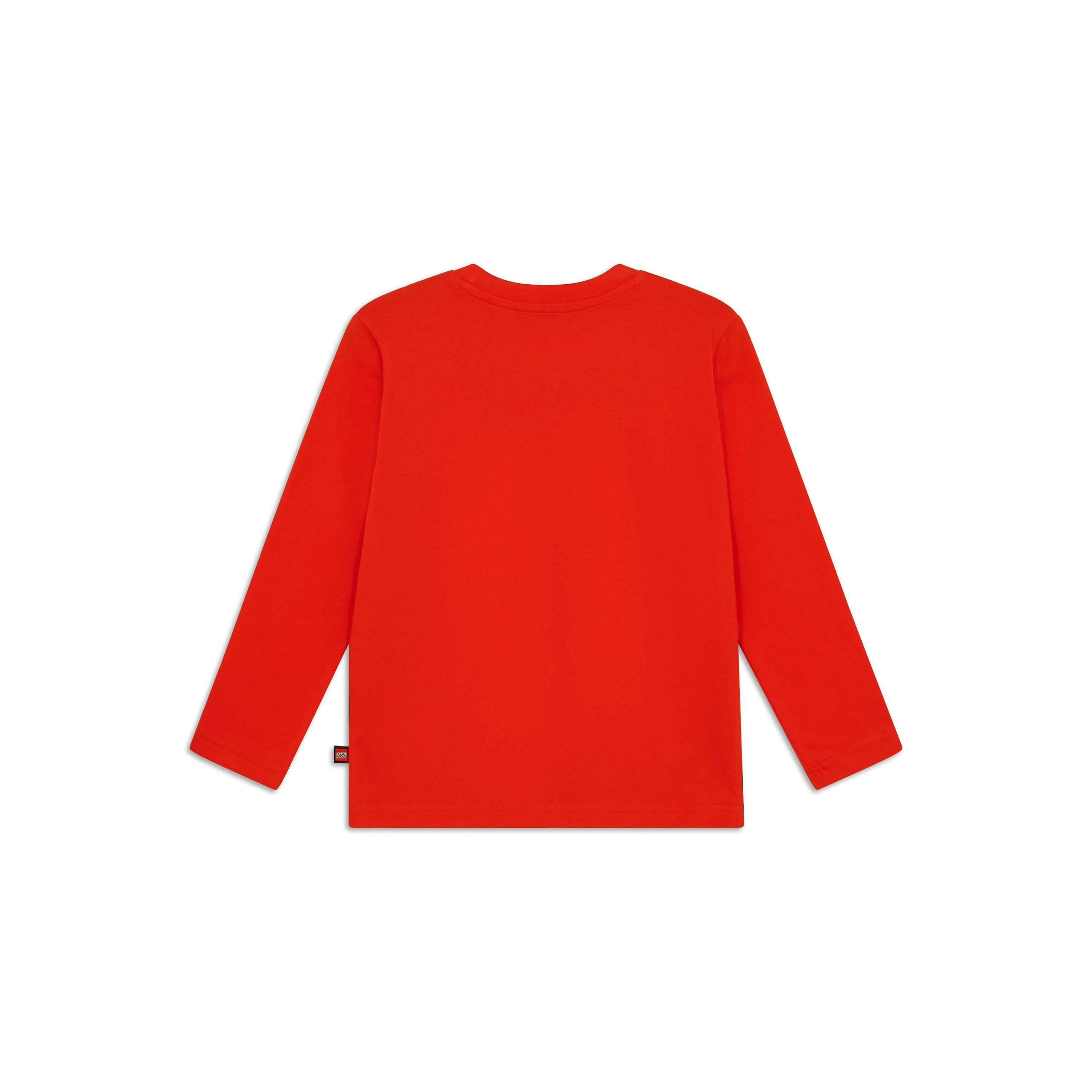 LEGO® NINJAGO® Kids Unisex Long Sleeve T-Shirt, Red , view 2 of 5