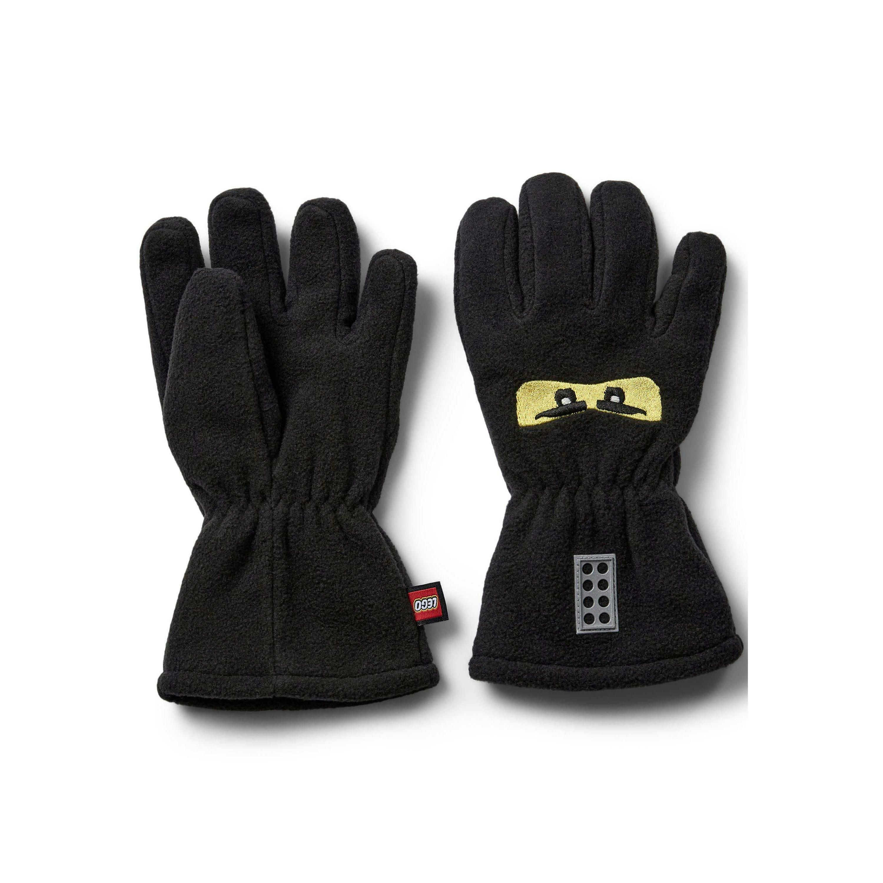 LEGO® NINJAGO® Kids Unisex Fleece Gloves, Black , view 2 of 5