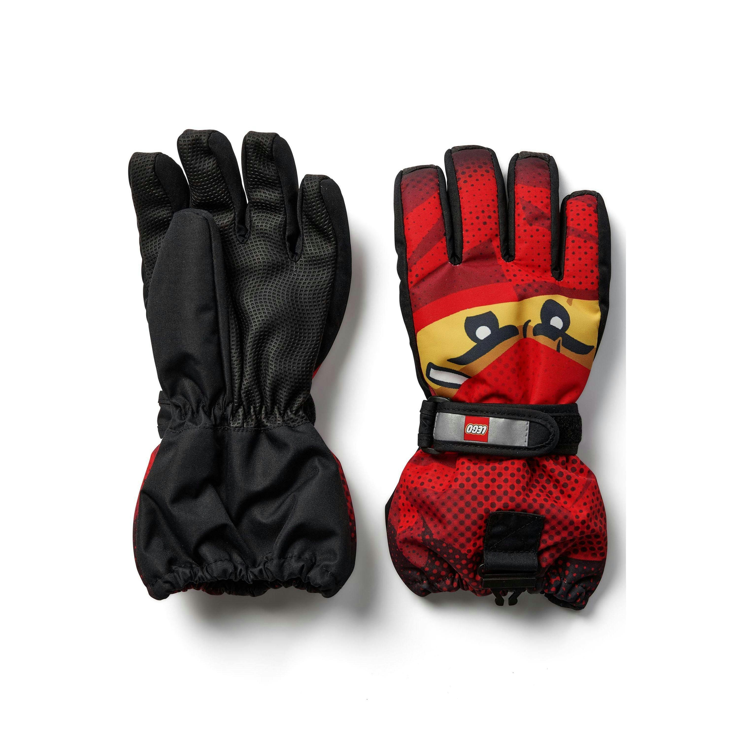 LEGO® NINJAGO® Kids Unisex Thinsulate All Weather Gloves, Red , view 2 of 5