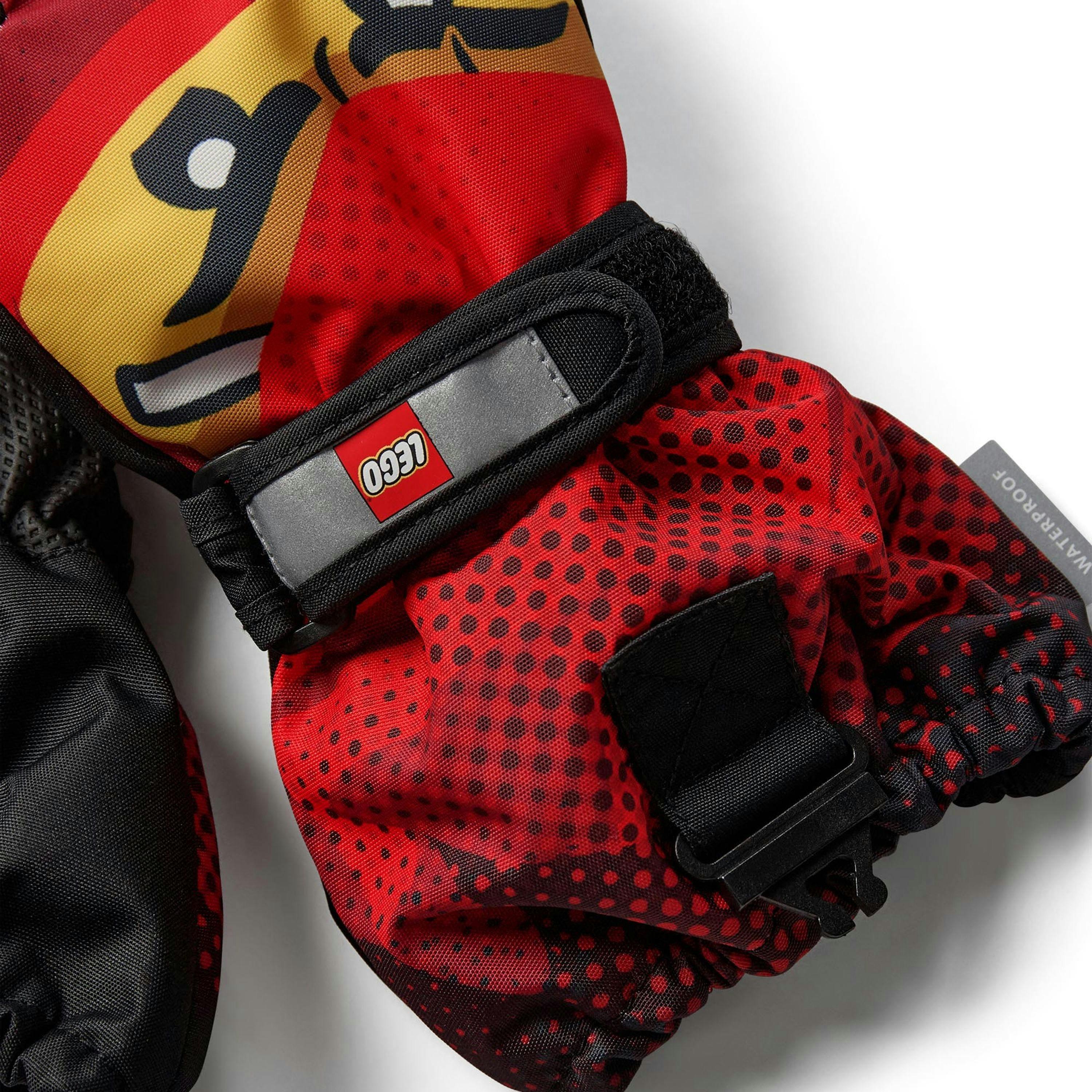 LEGO® NINJAGO® Kids Unisex Thinsulate All Weather Gloves, Red , view 3 of 5