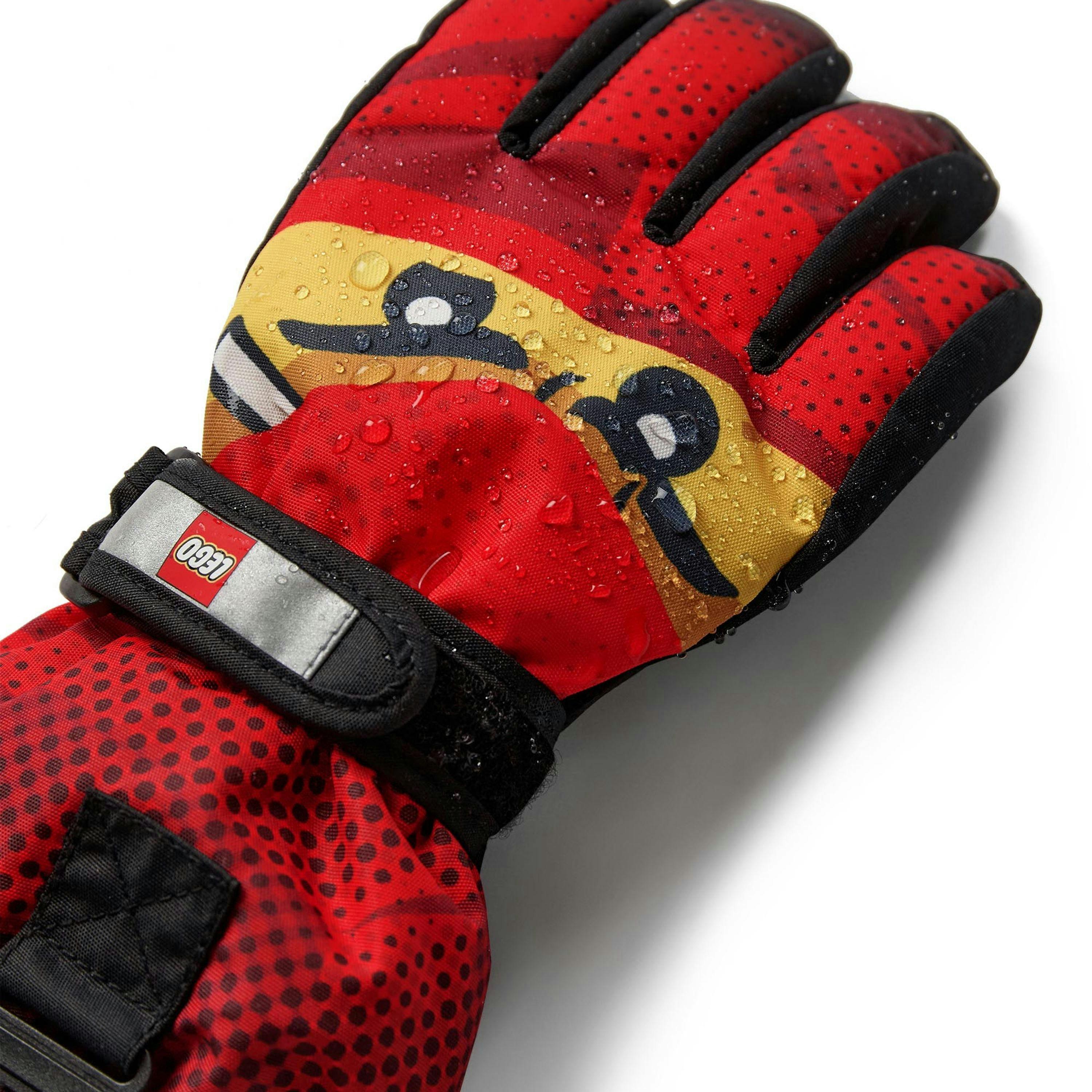 LEGO® NINJAGO® Kids Unisex Thinsulate All Weather Gloves, Red , view 4 of 5