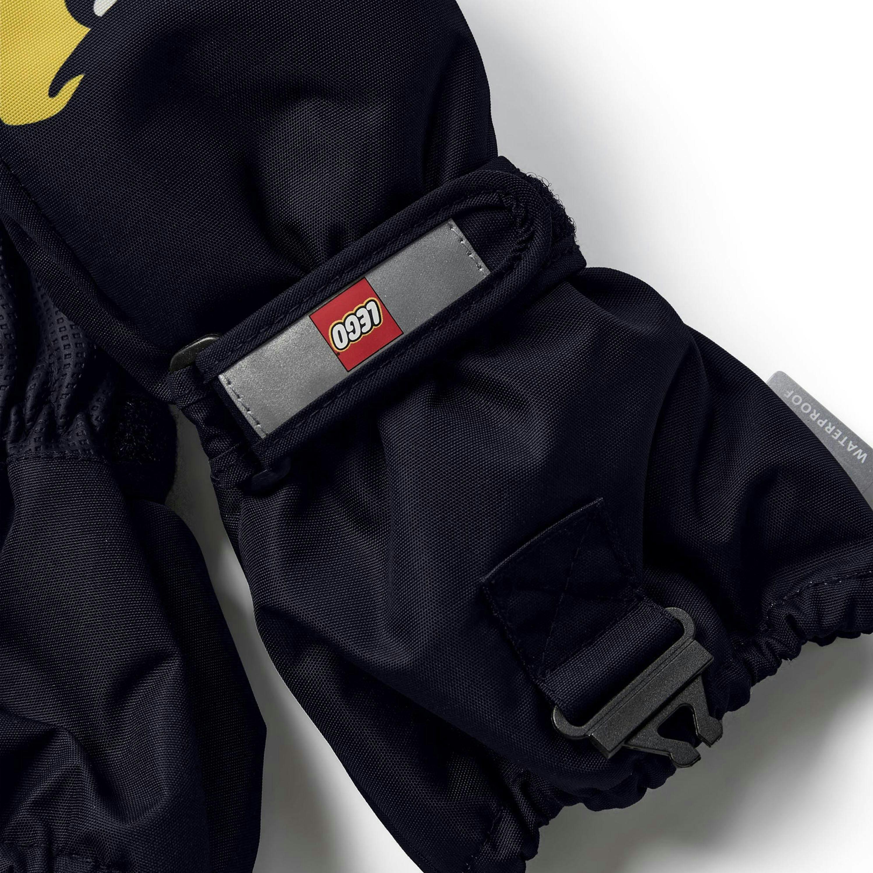 LEGO® NINJAGO® Kids Unisex Waterproof Mitten Gloves, Black , view 3 of 5