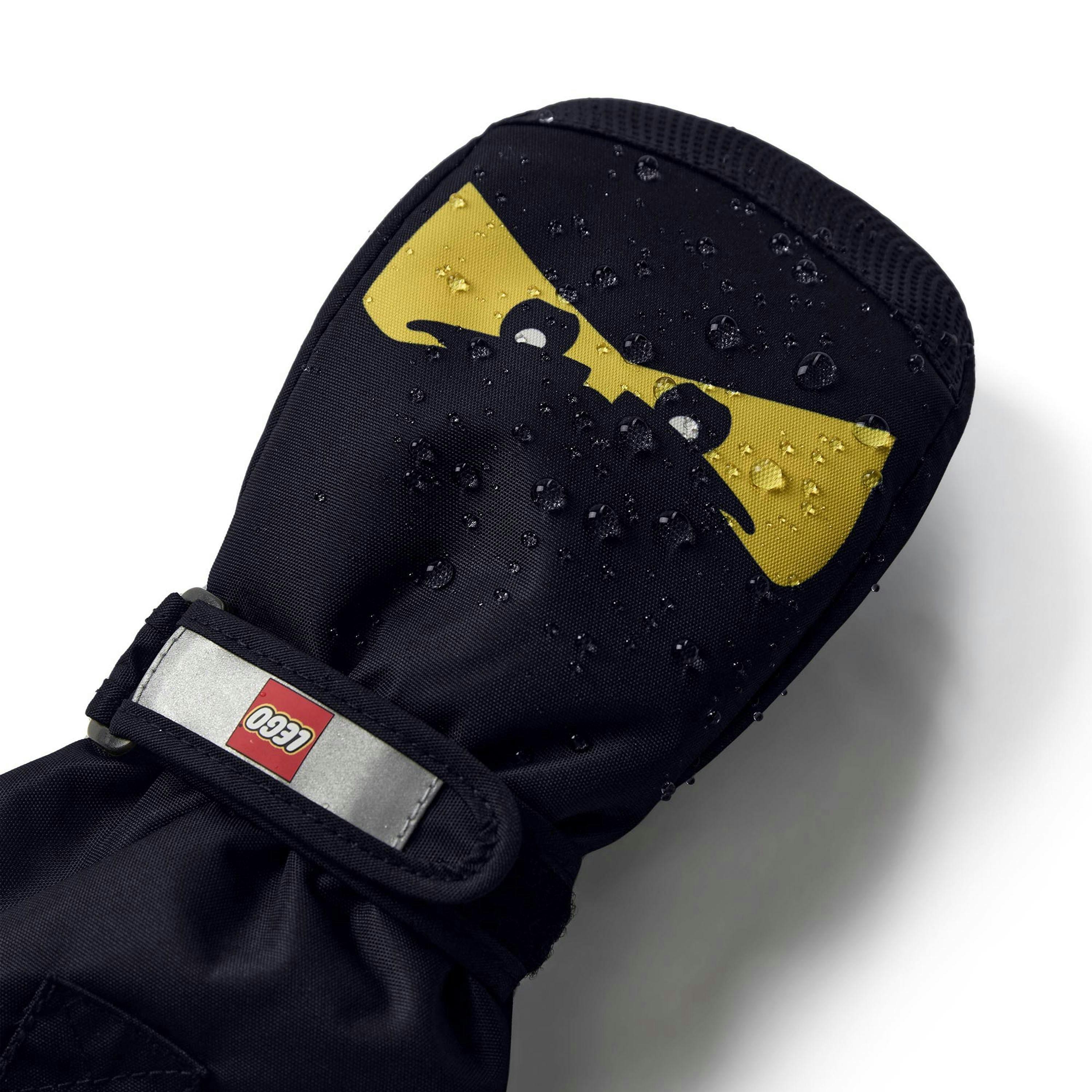 LEGO® NINJAGO® Kids Unisex Waterproof Mitten Gloves, Black , view 4 of 5