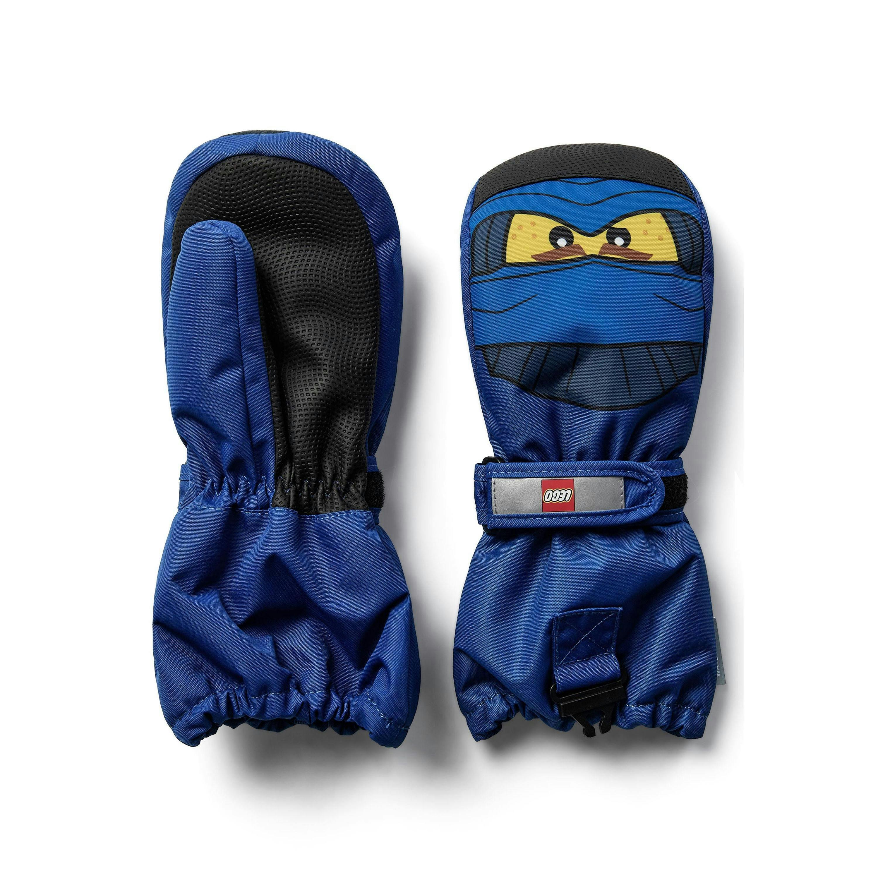 LEGO® NINJAGO® Kids Unisex Waterproof Mitten Gloves, Dark Blue , view 2 of 5