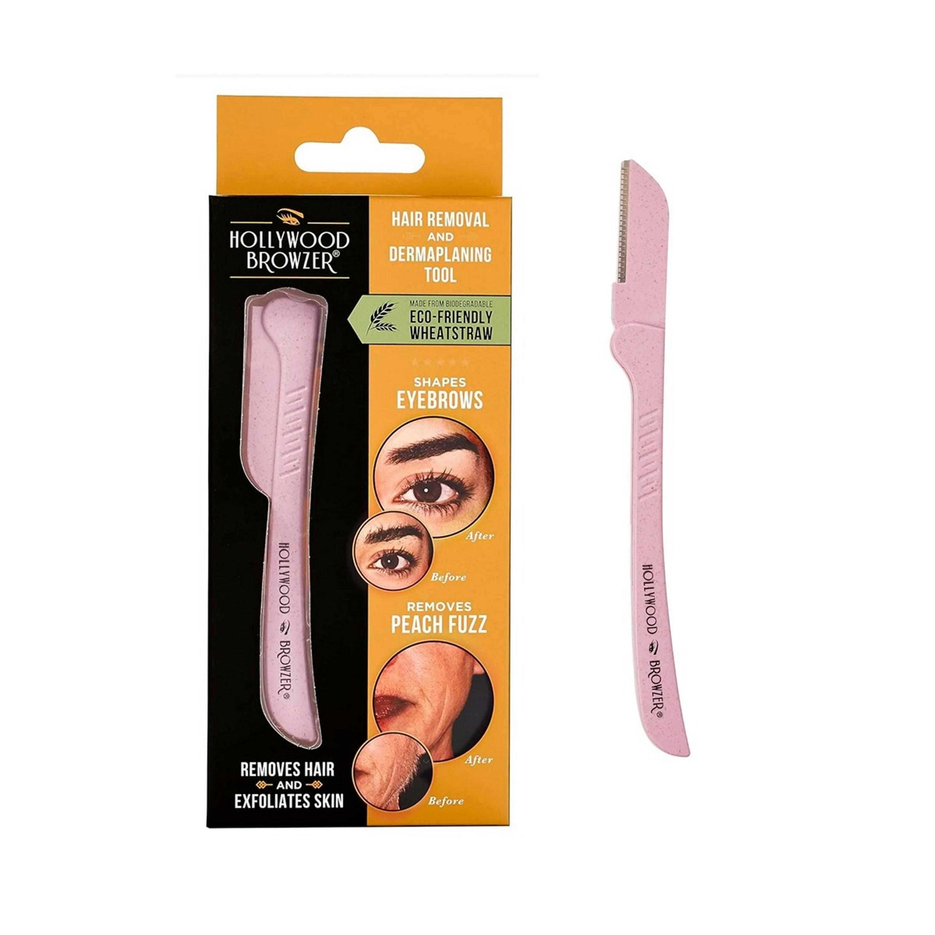 Hollywood Browzer Single Browzer Dermaplaner - Rose Quartz Single , view 4 of 6