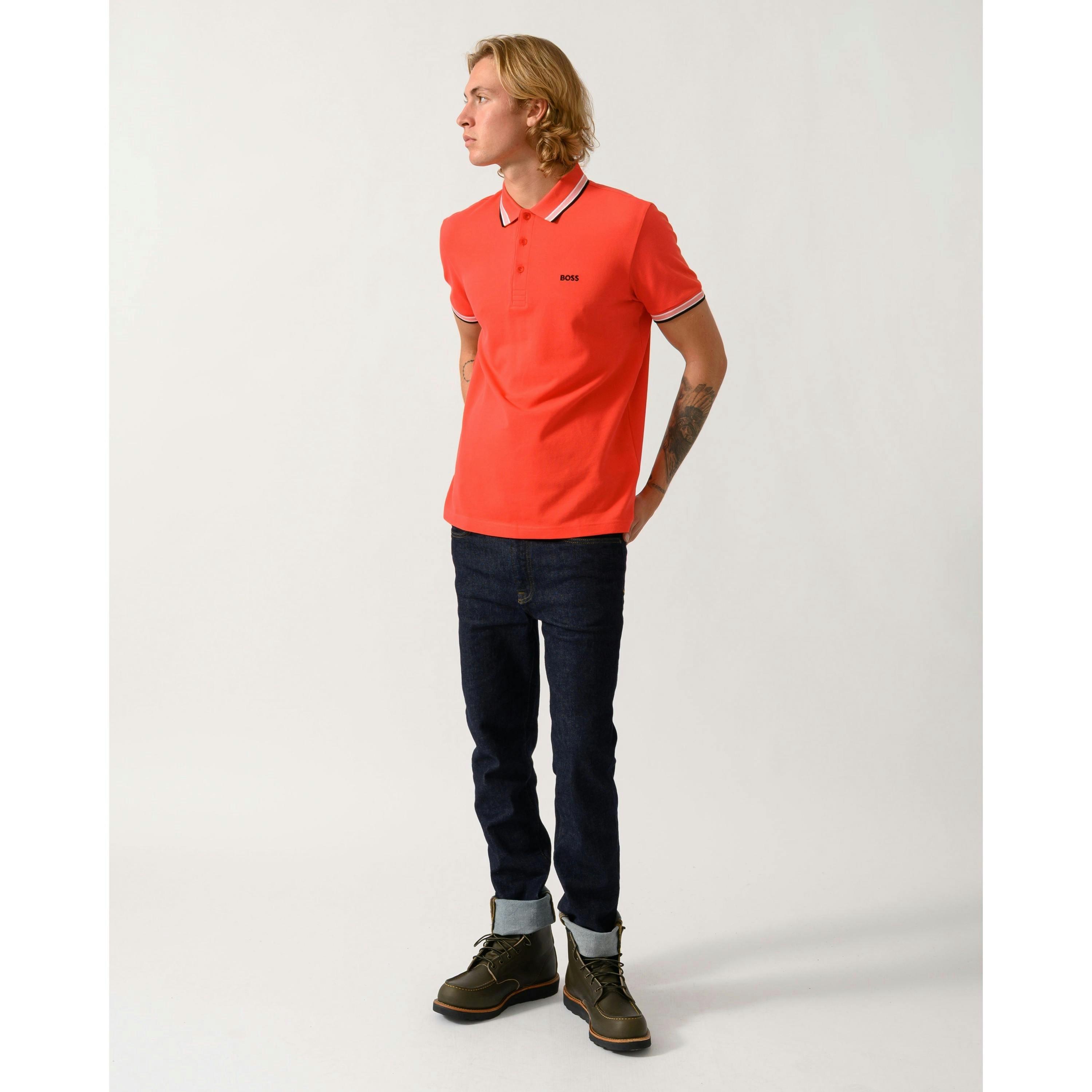 Hugo Boss Polo Shirt  in Orange , view 2 of 4