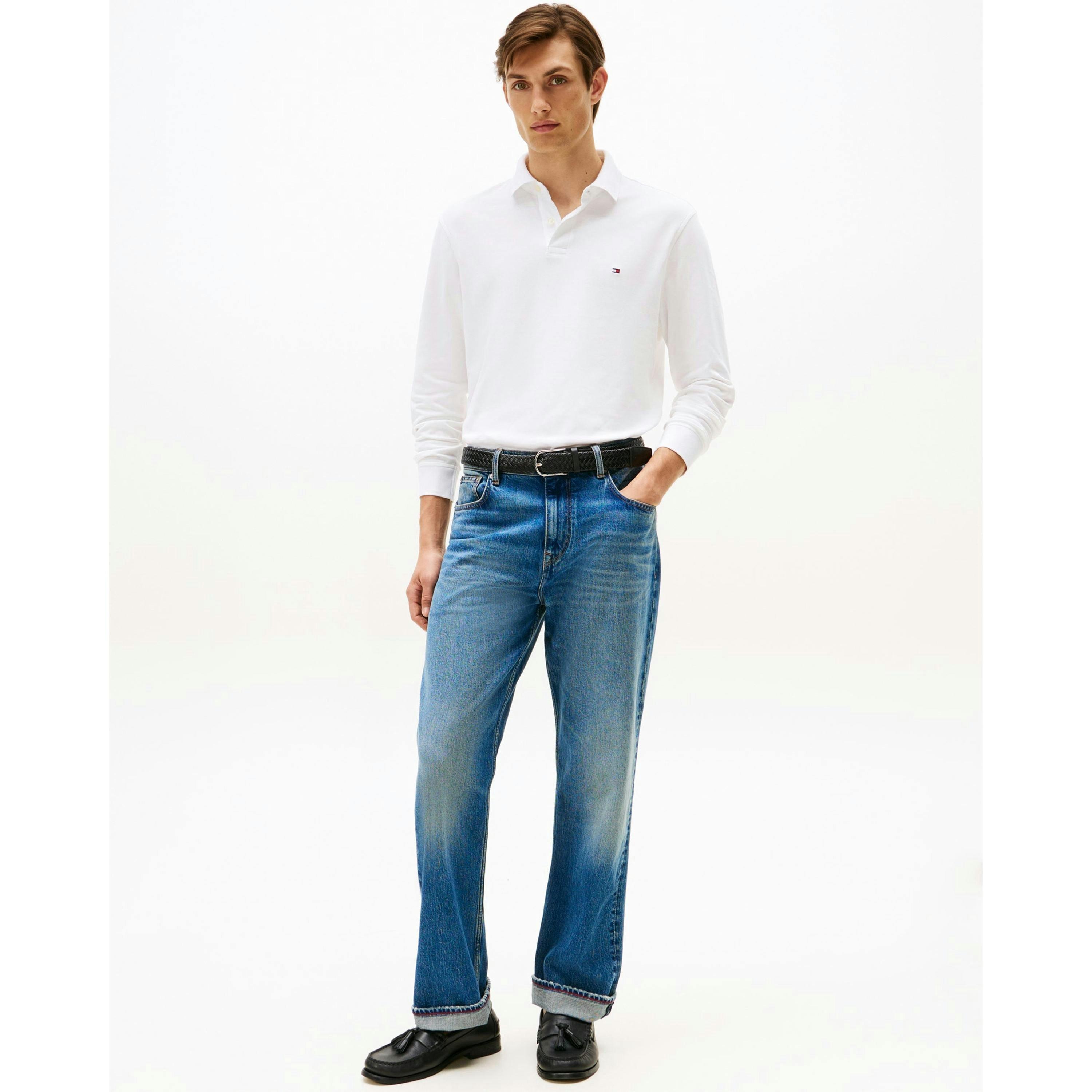 Tommy Hilfiger Polo Shirt  in White , view 5 of 5