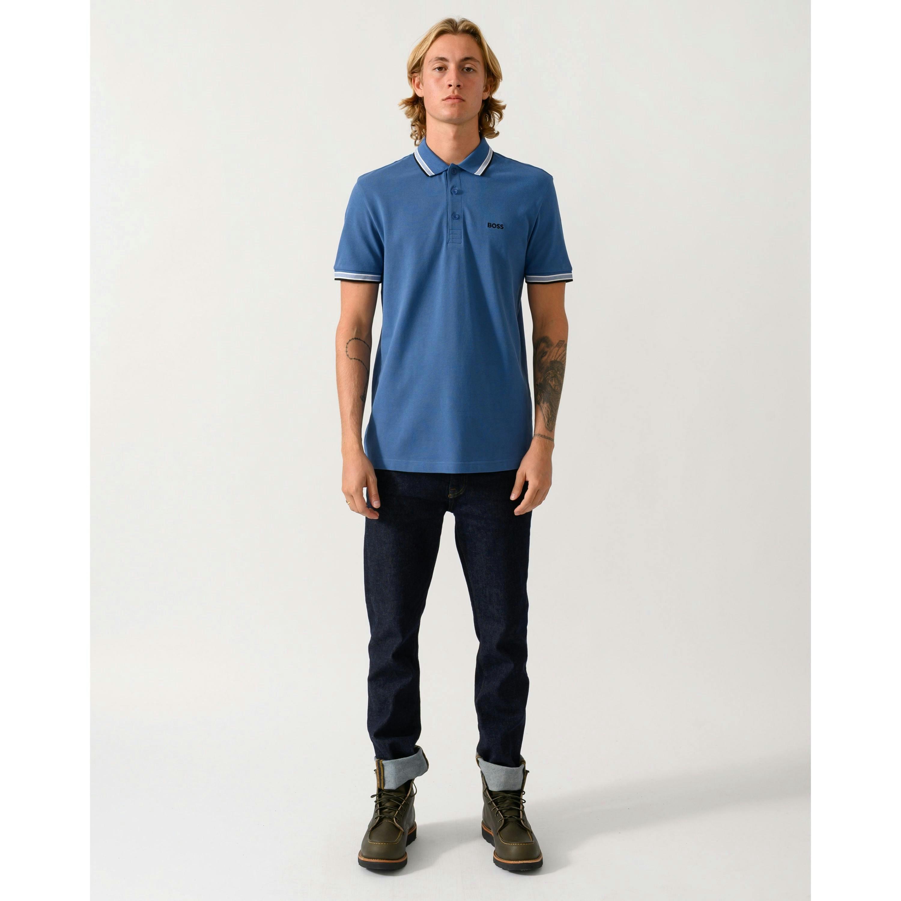 Hugo Boss Polo Shirt  in Blue , view 4 of 4