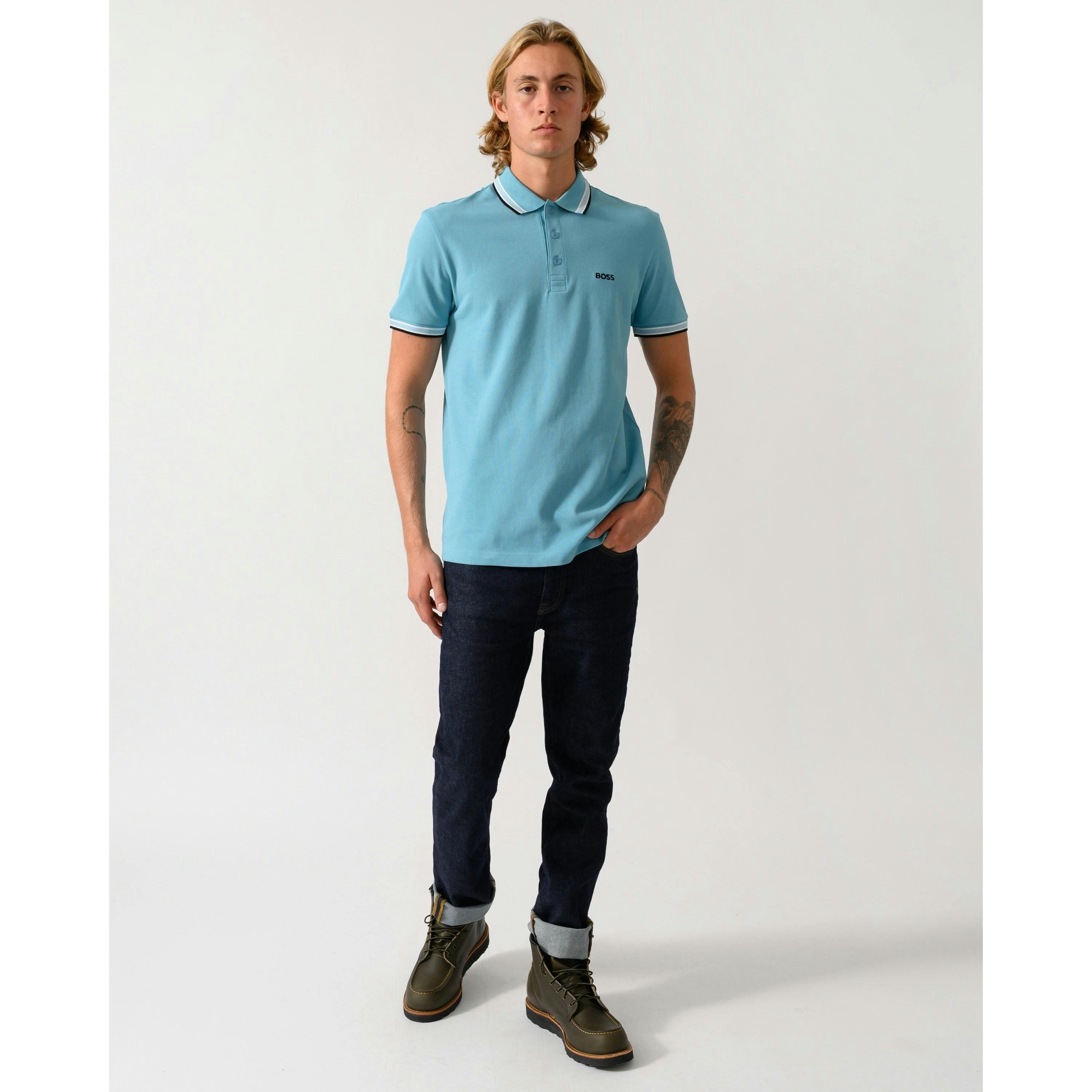Hugo Boss Polo Shirt  in Blue , view 4 of 4