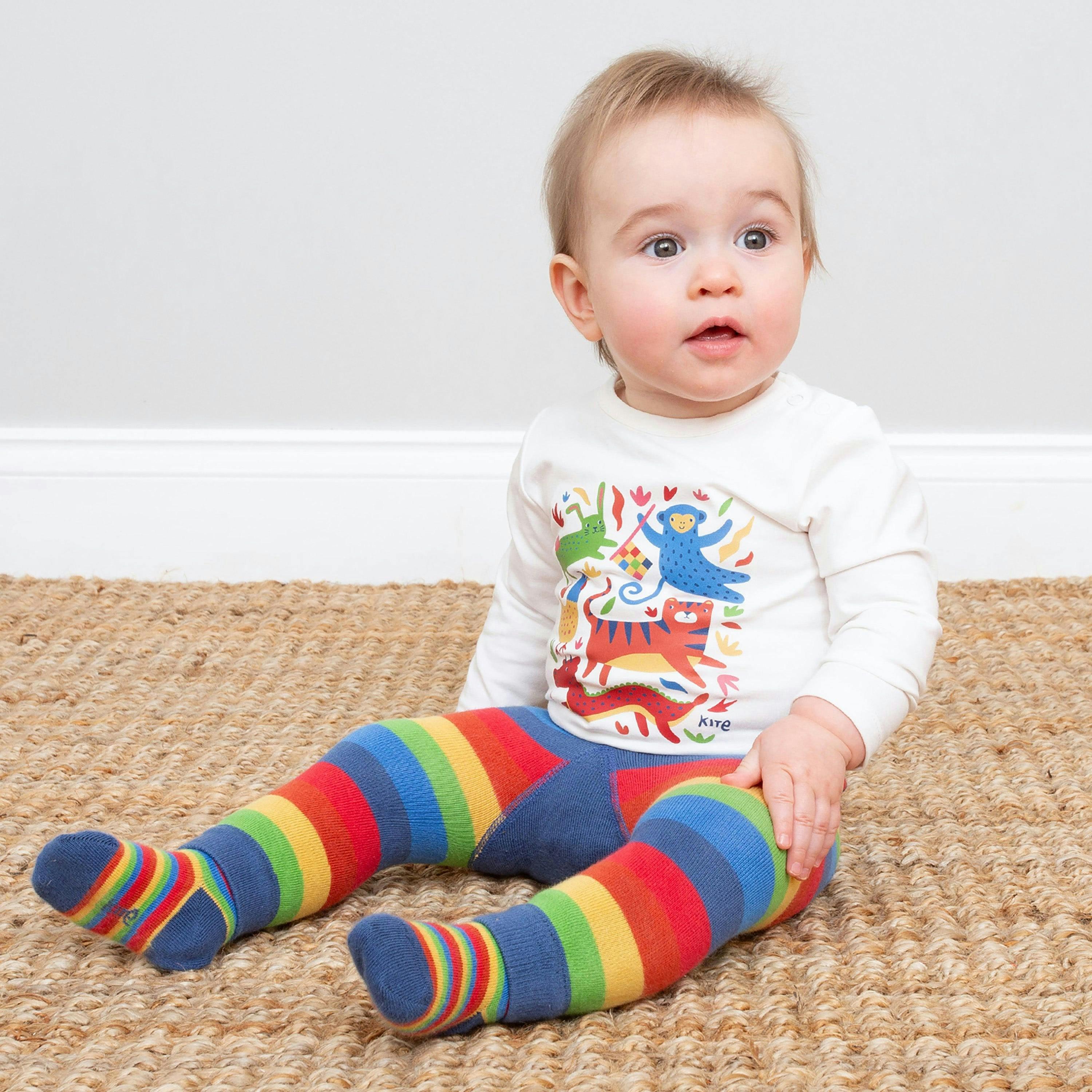 Baby Organic Lunar Ox Knit Leggings , view 2 of 4