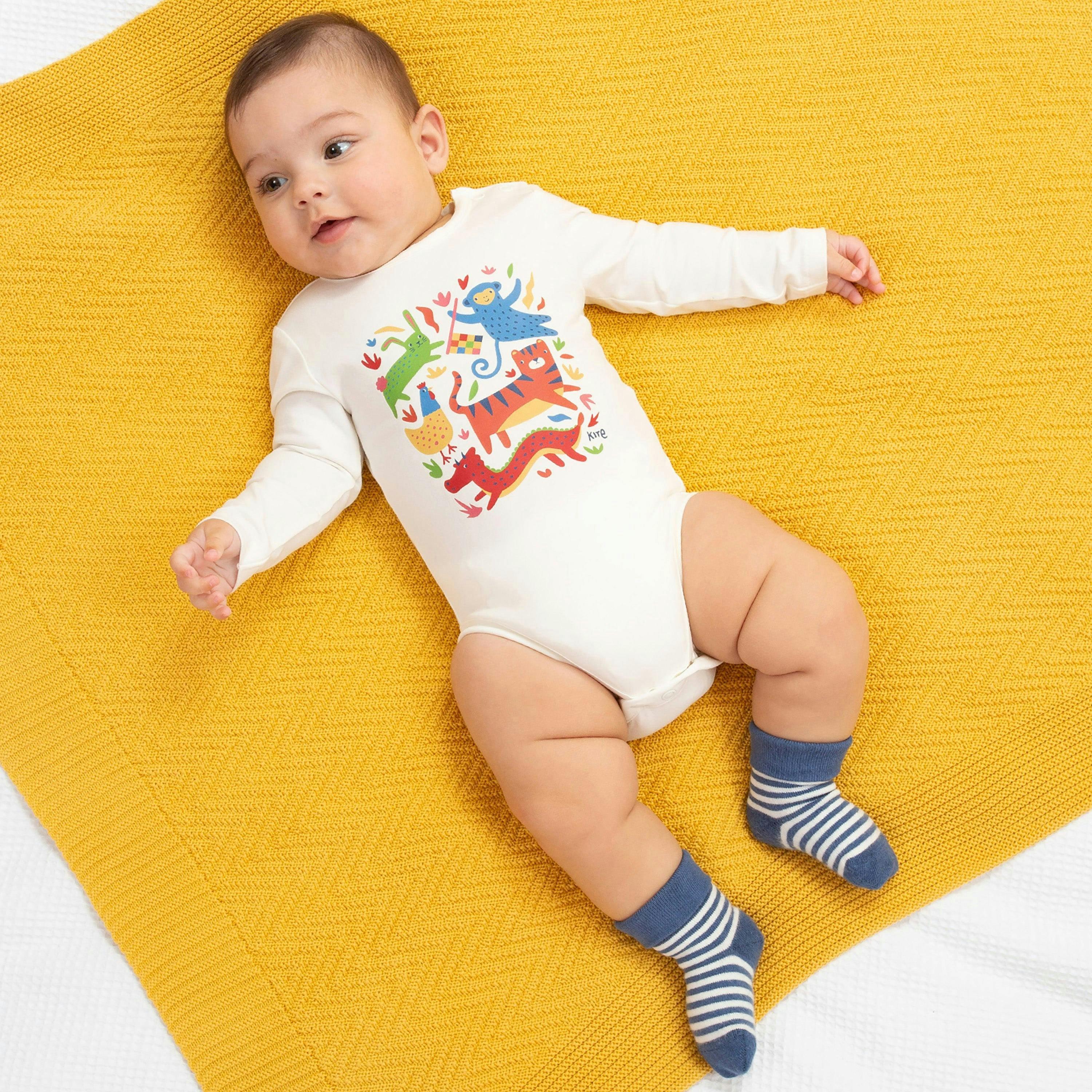 Baby Organic Rainbow Socks , view 3 of 4