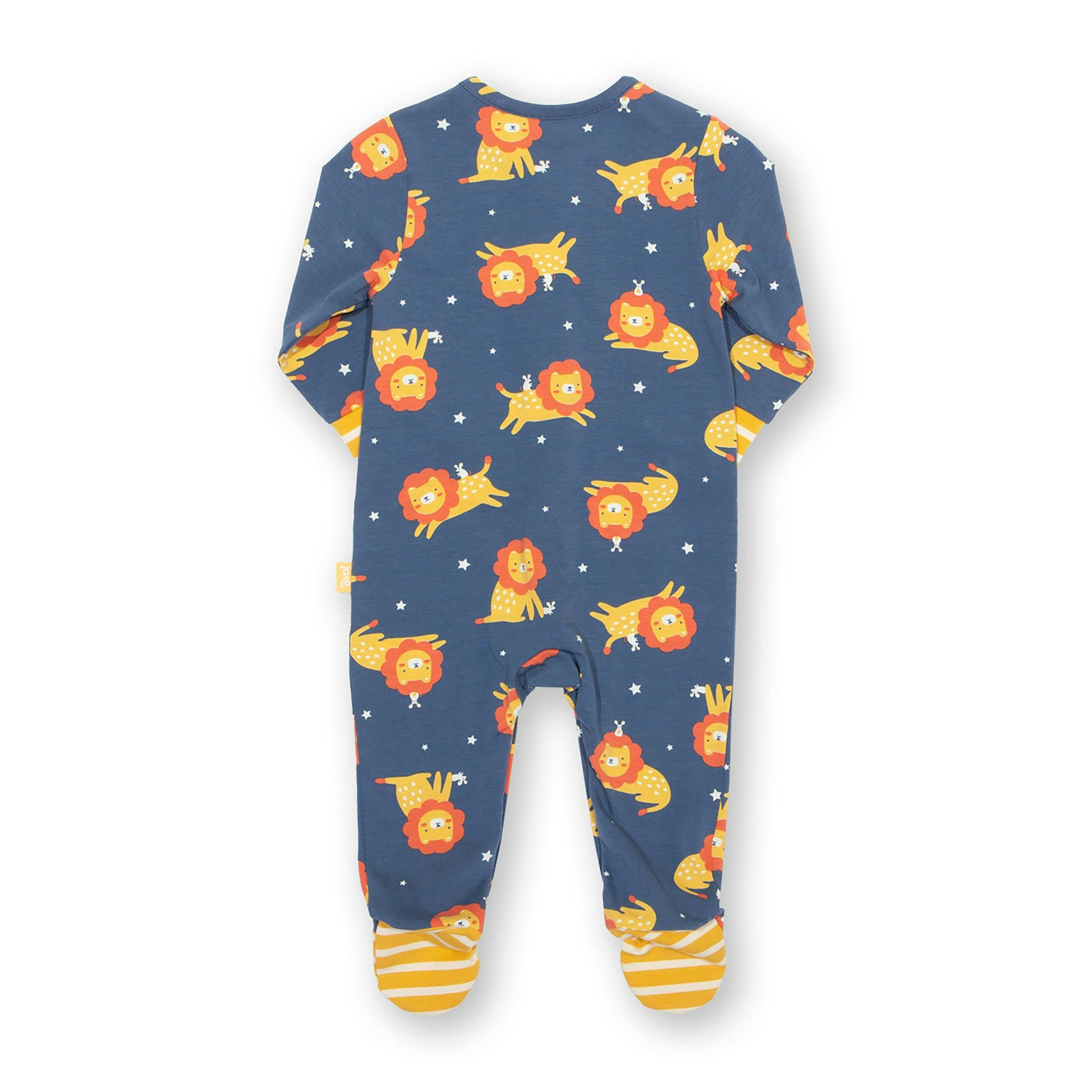 Kids Organic Lion And Mouse Sleepsuit , view 4 of 4