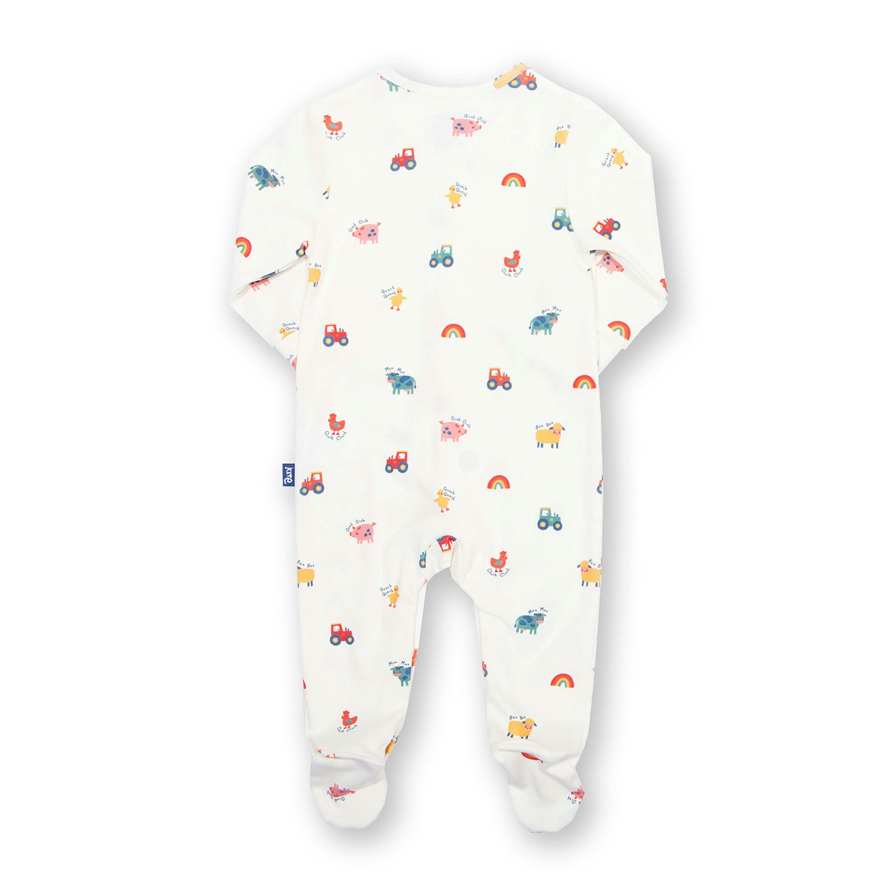 Kids Organic Old Macdonald Sleepsuit , view 3 of 3