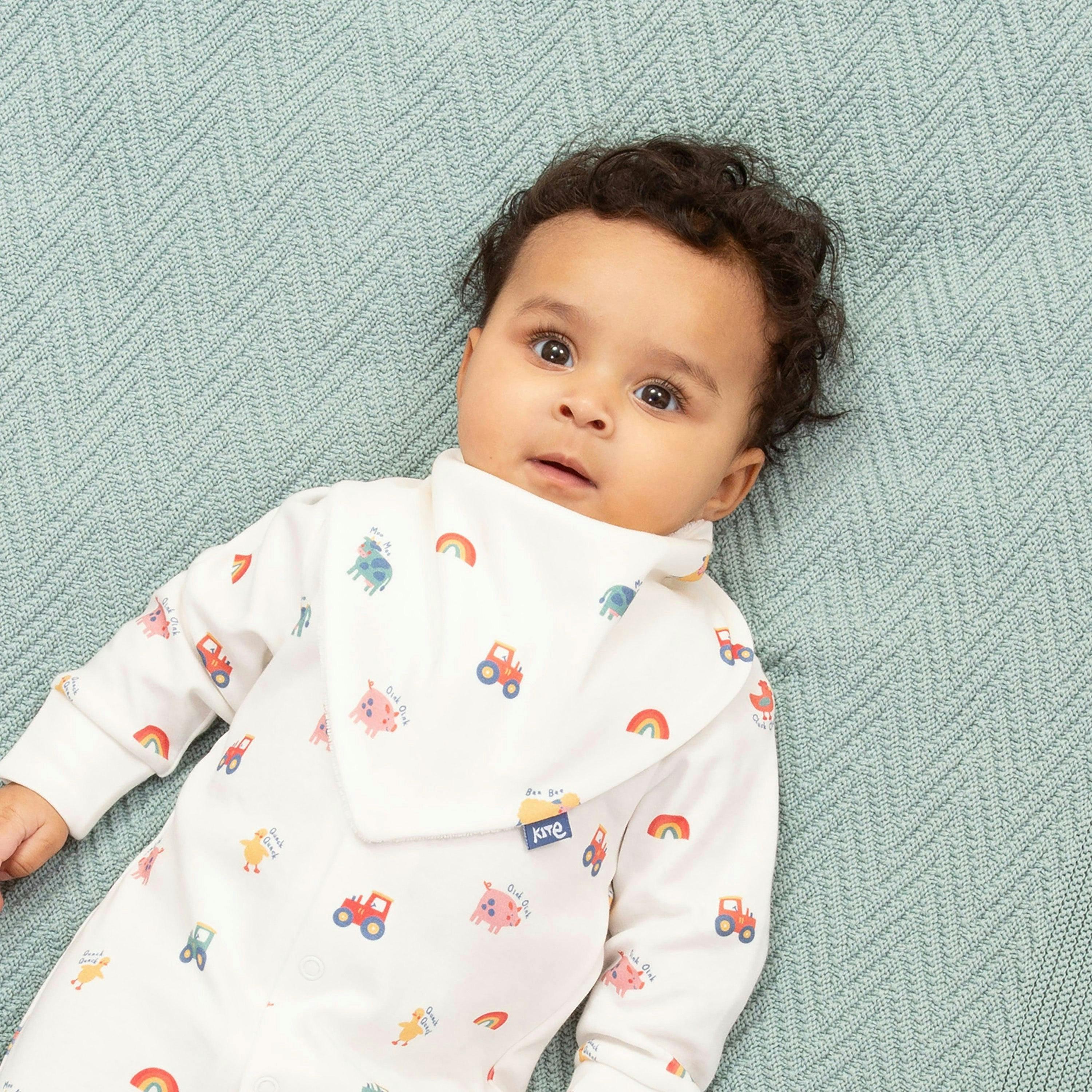 Kids Organic Old Macdonald Bib , view 2 of 2