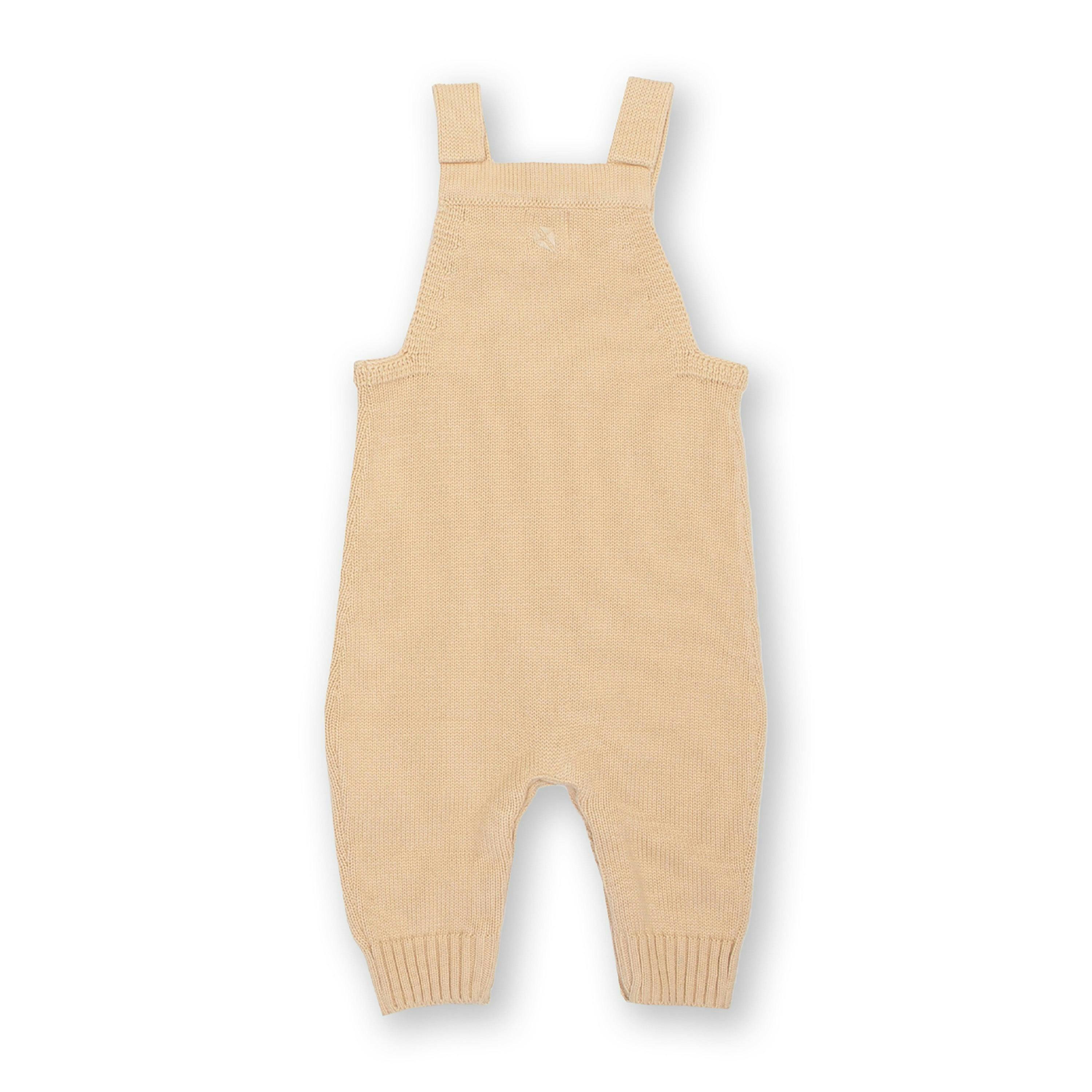 Kids Organic Baby Bear Knit Dungarees , view 3 of 3