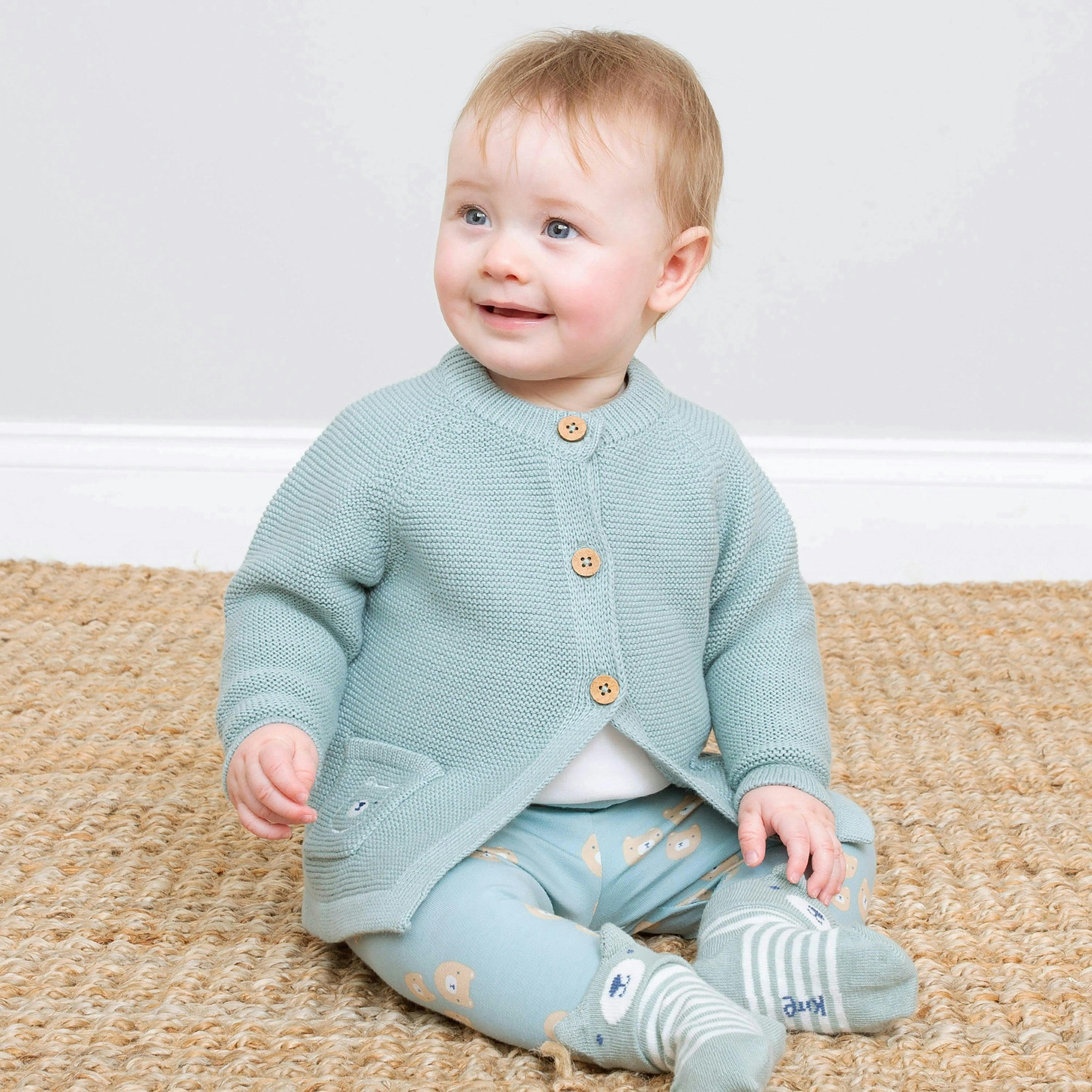Baby Organic Baby Bear Cardi , view 2 of 4