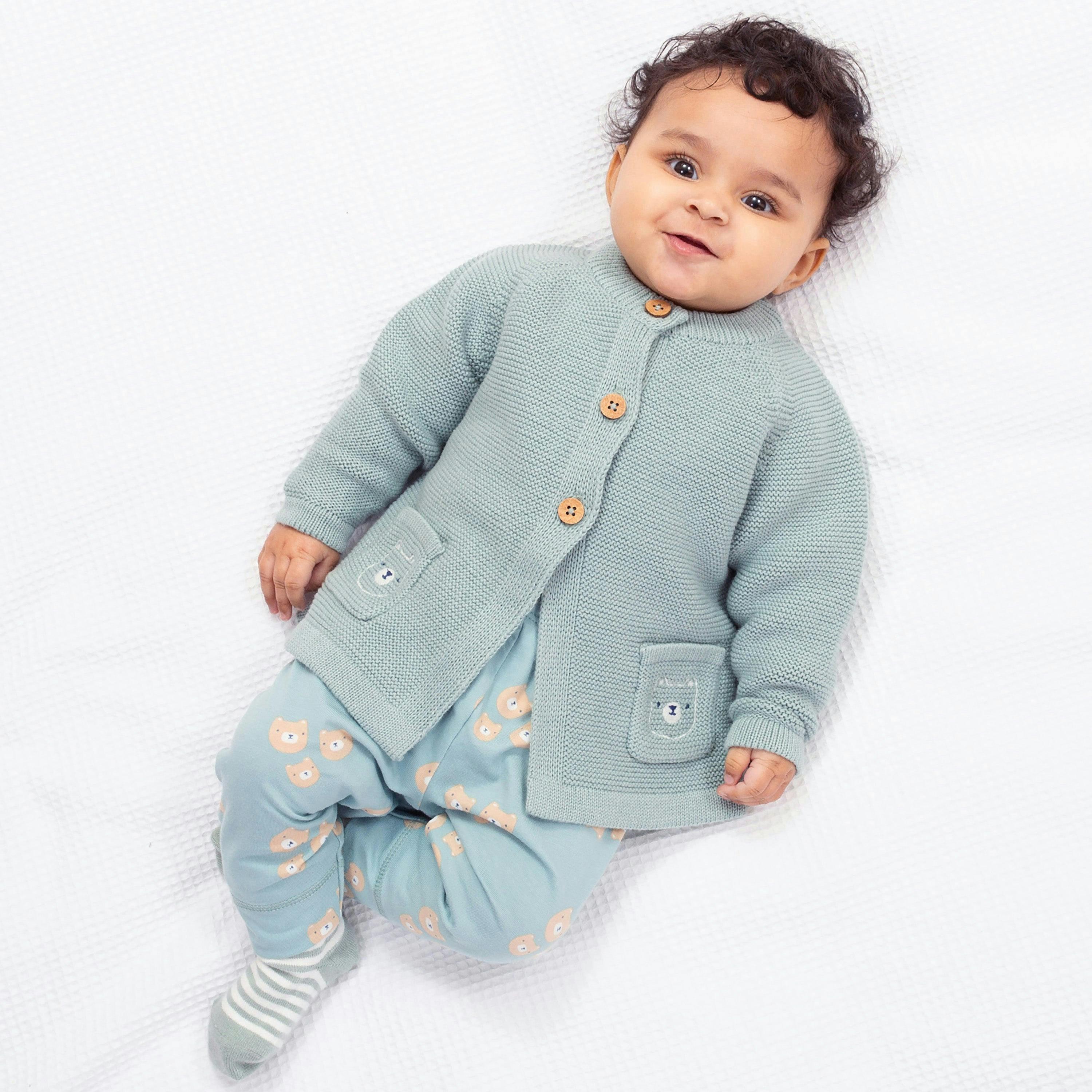 Baby Organic Baby Bear Cardi , view 3 of 4