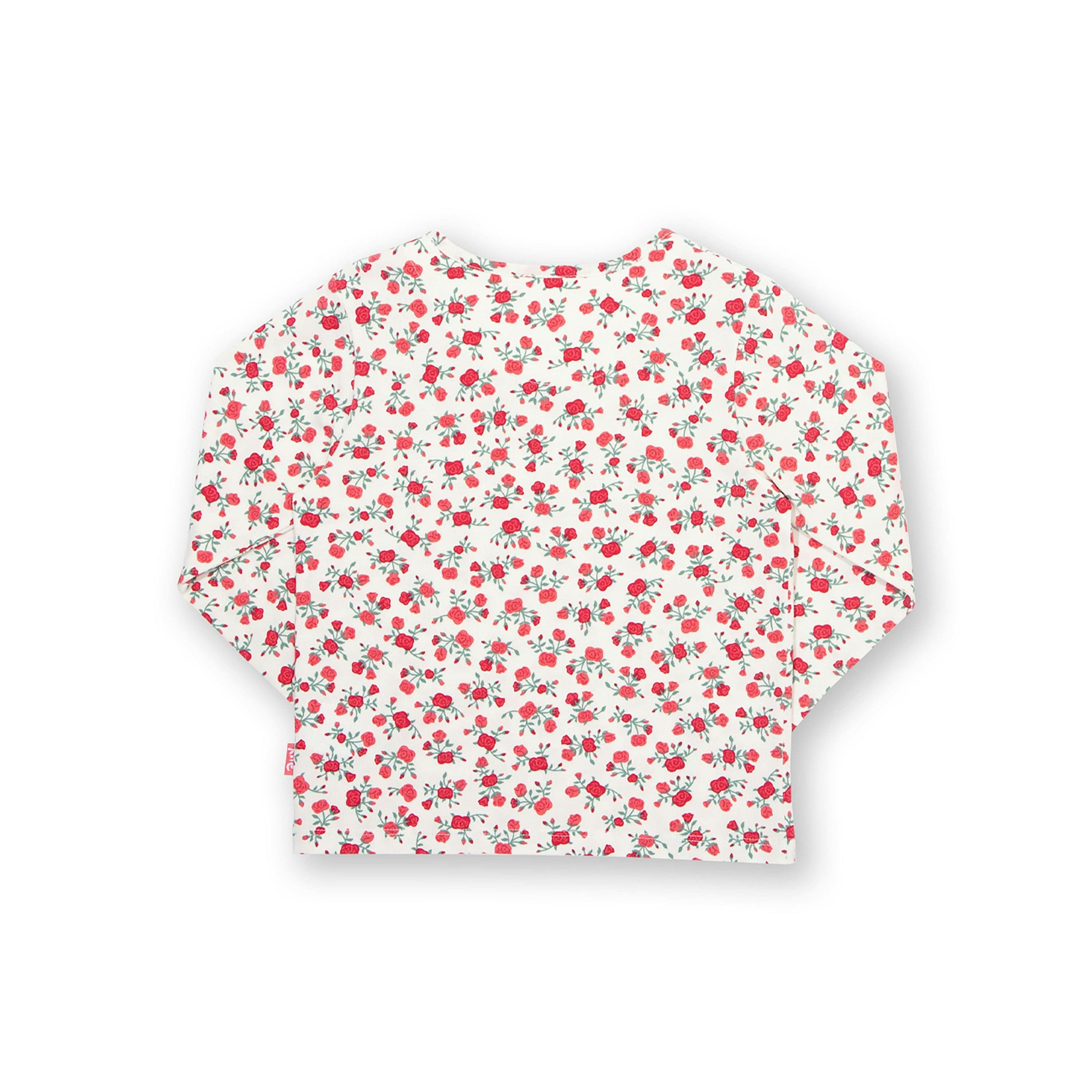 Kids Organic Rosey Posey T-Shirt , view 4 of 4