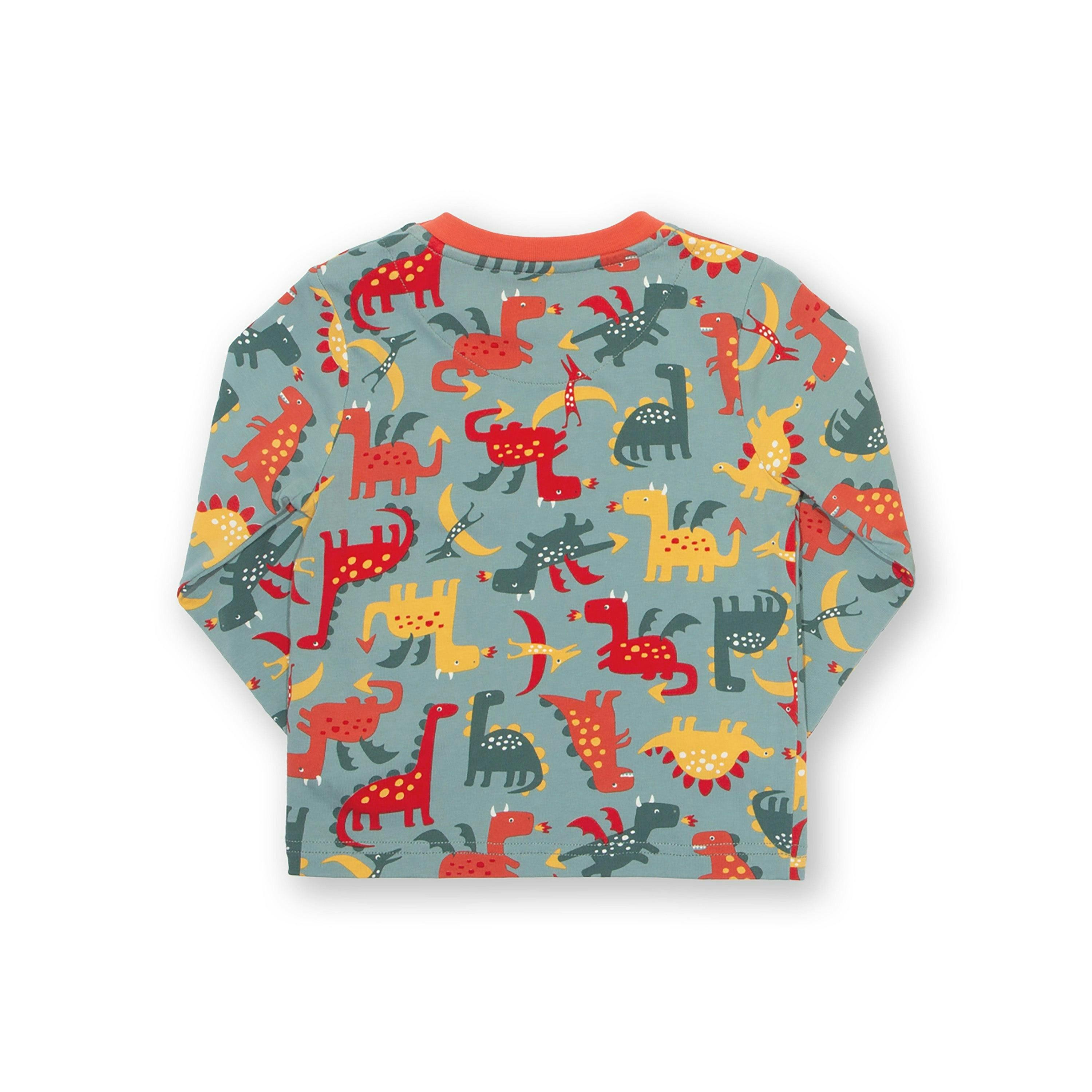 Kids Organic Dinos And Dragons T-Shirt , view 3 of 3