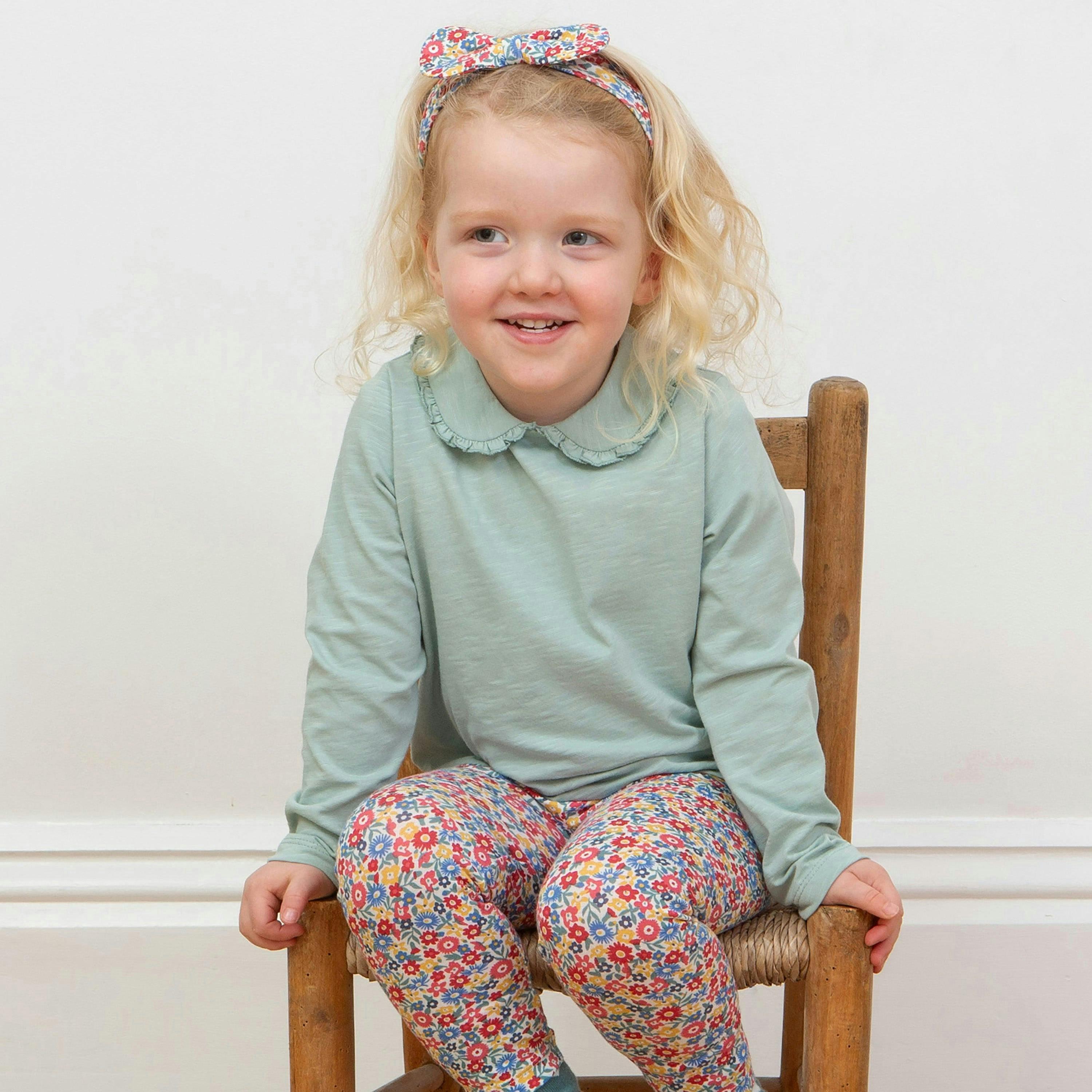 Kids Organic Peter Pan Top , view 2 of 4