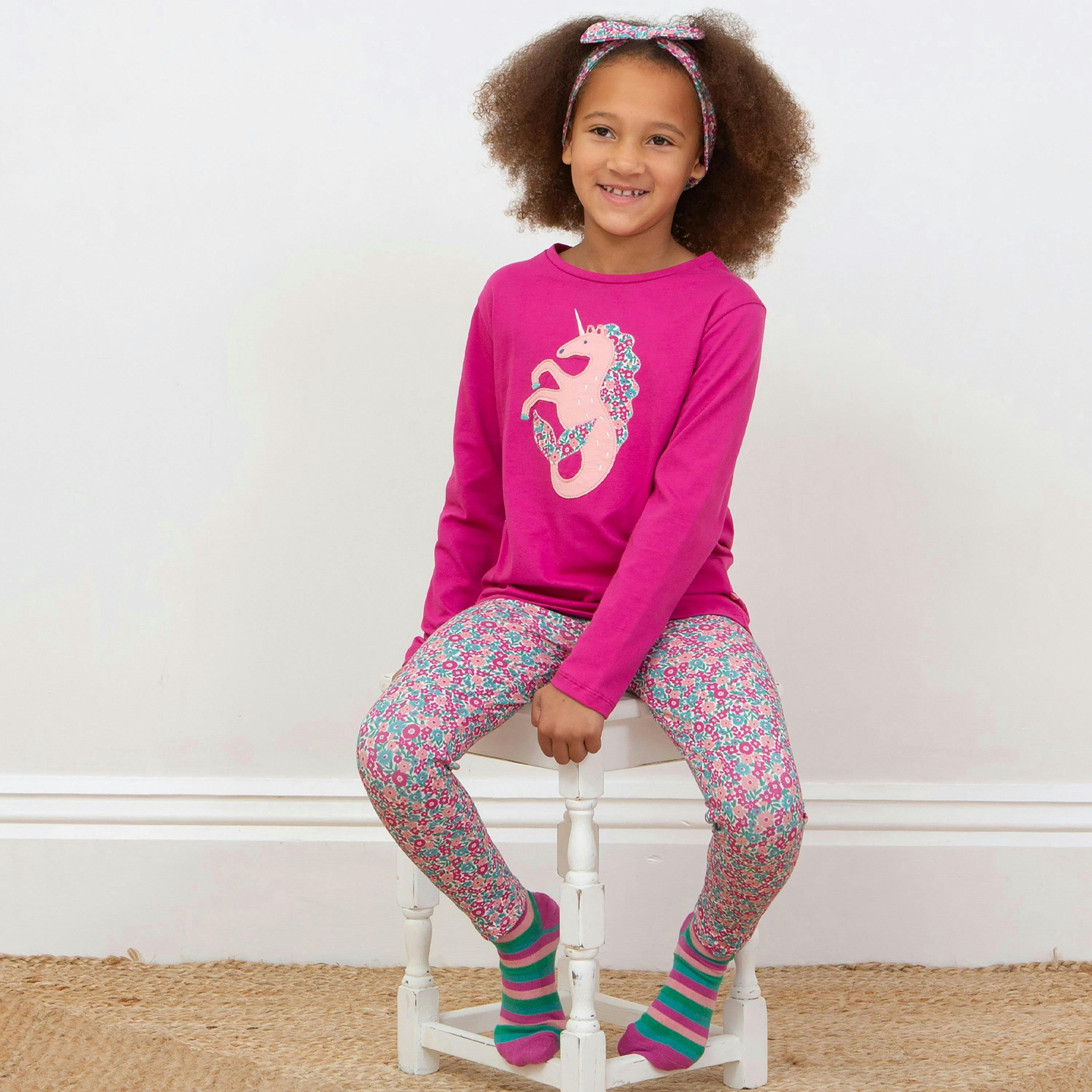 Kids Organic Merhorse T-Shirt , view 3 of 5