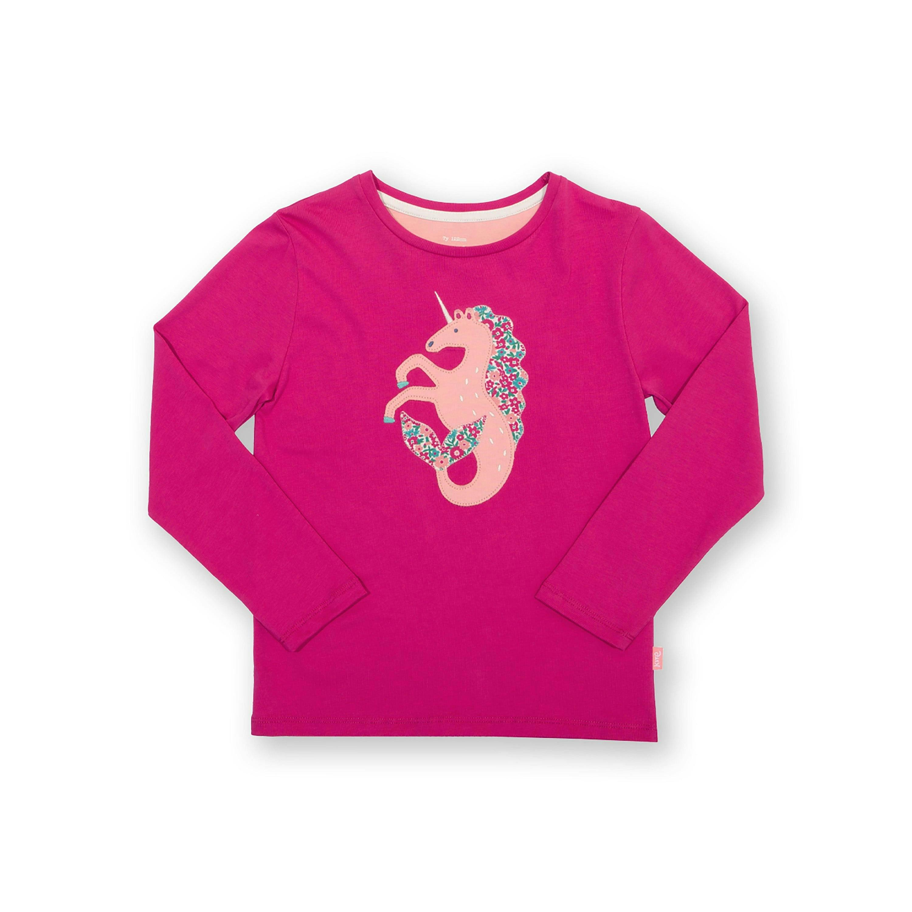 Kids Organic Merhorse T-Shirt , view 4 of 5