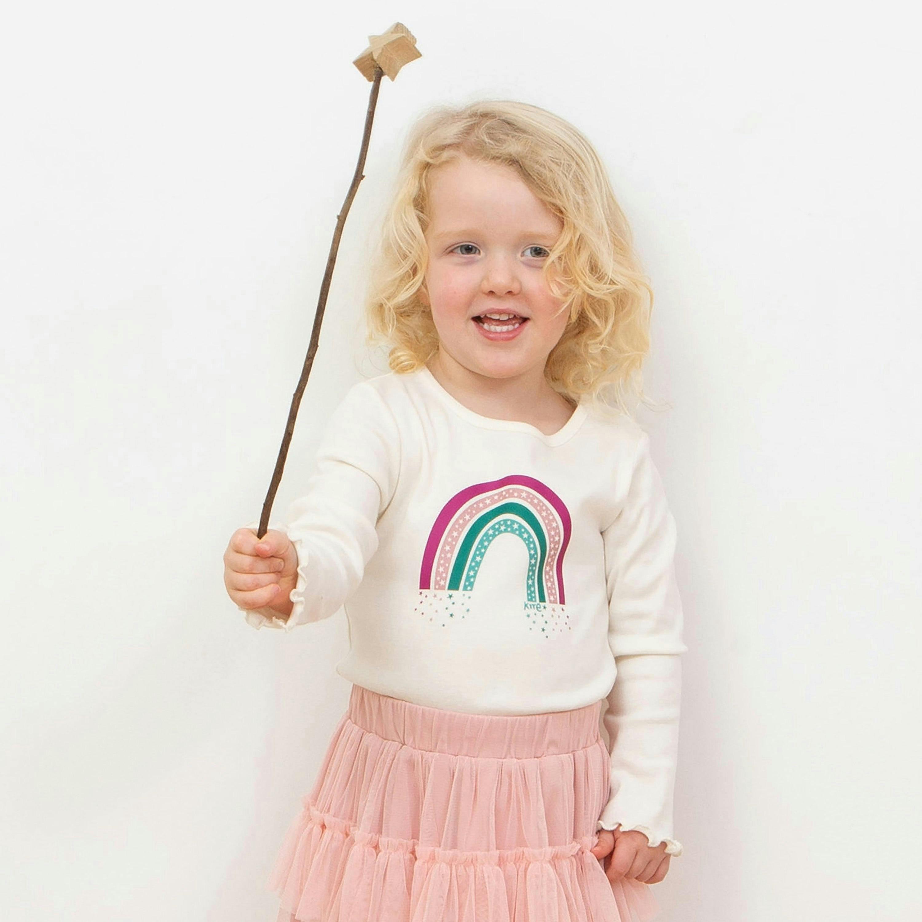 Kids Organic Stardust T-Shirt , view 2 of 5
