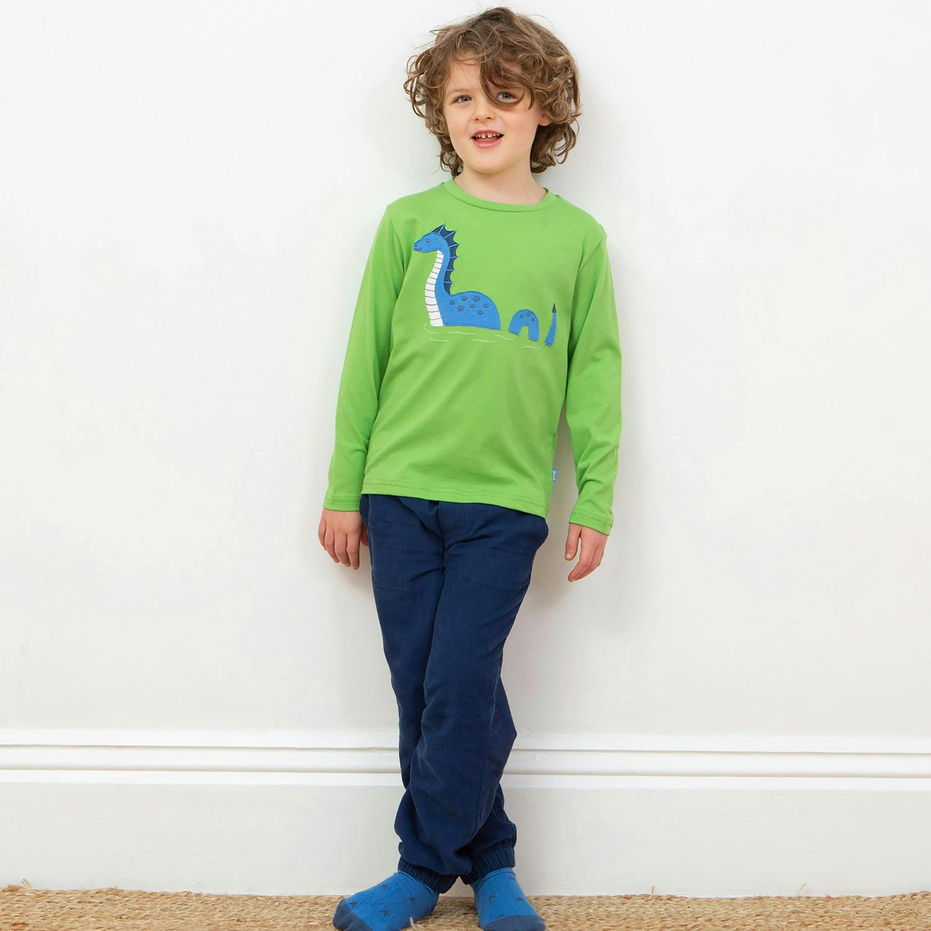 Kids Organic Nessie T-Shirt , view 3 of 5