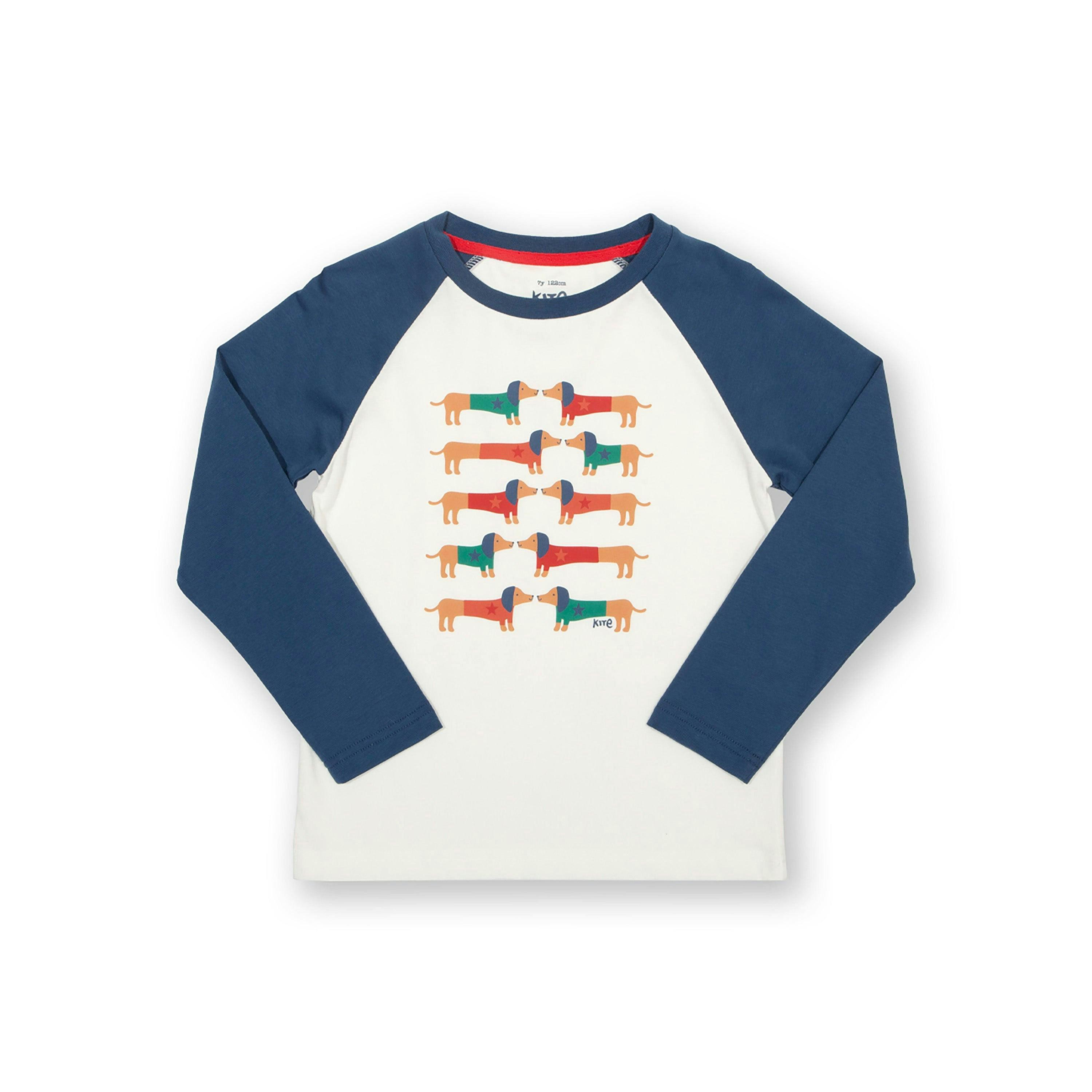 Kids Organic Daxie Dog T-Shirt , view 5 of 6