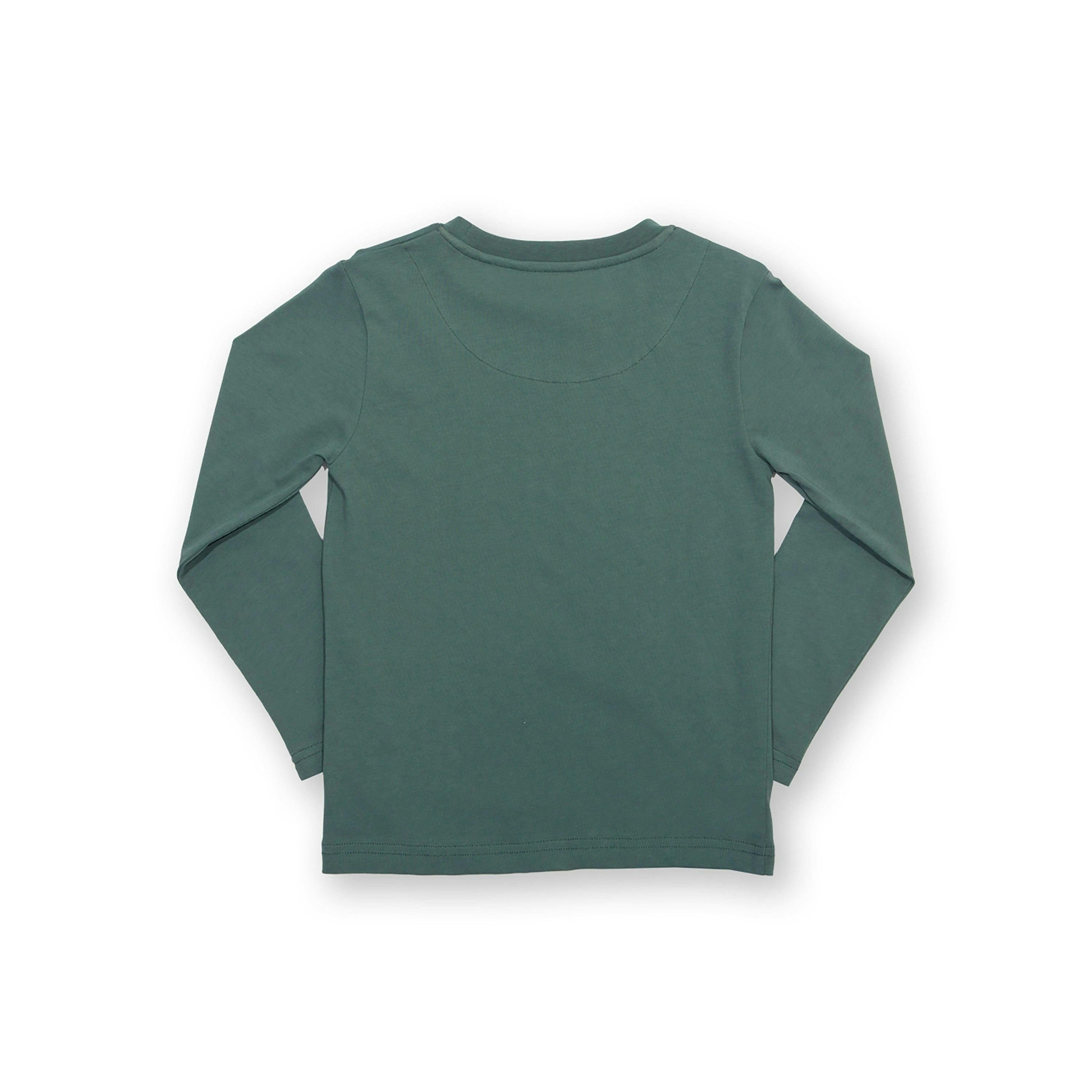 Kids Organic Dino Bones T-Shirt , view 3 of 3