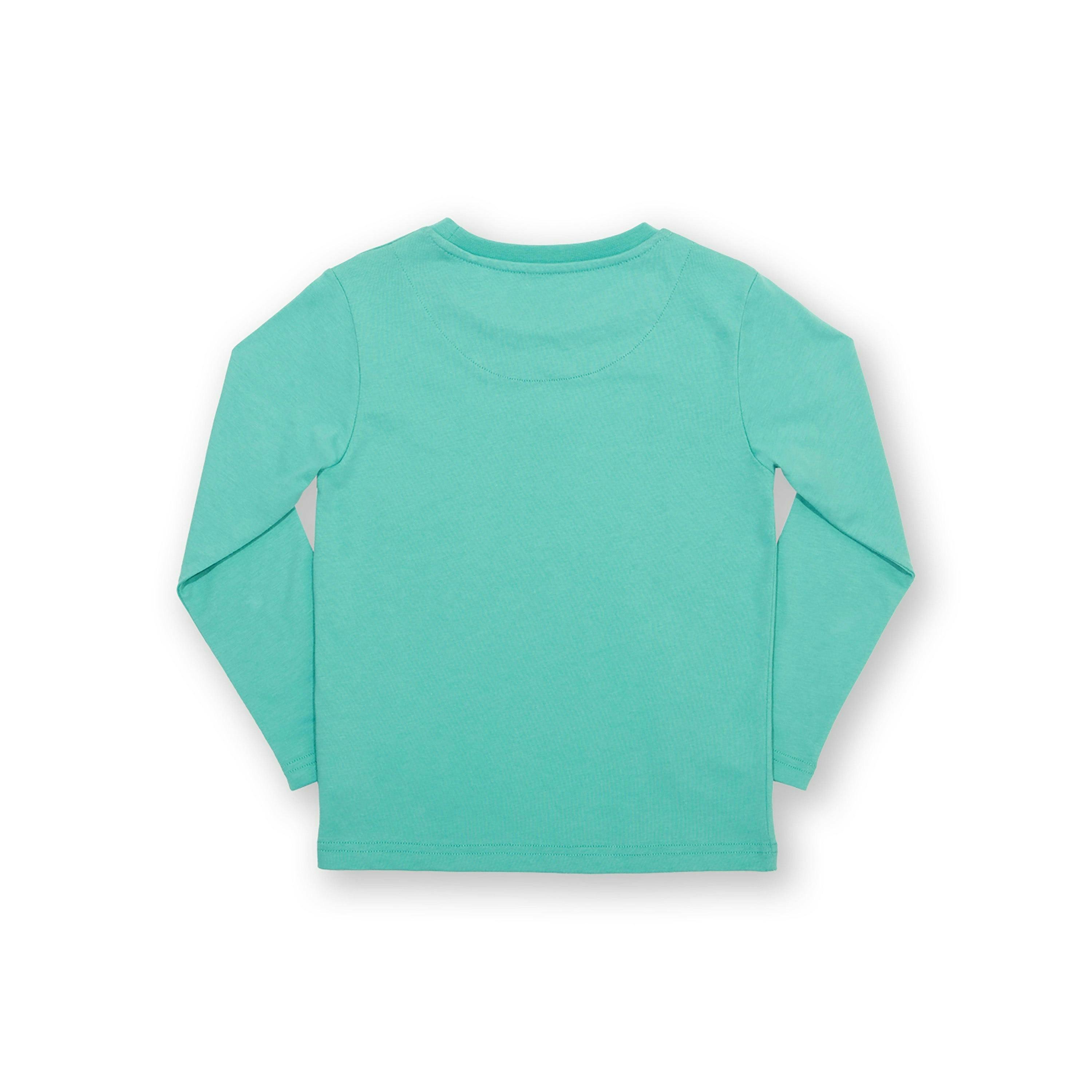 Kids Organic Whale And Manatee T-Shirt , view 3 of 3