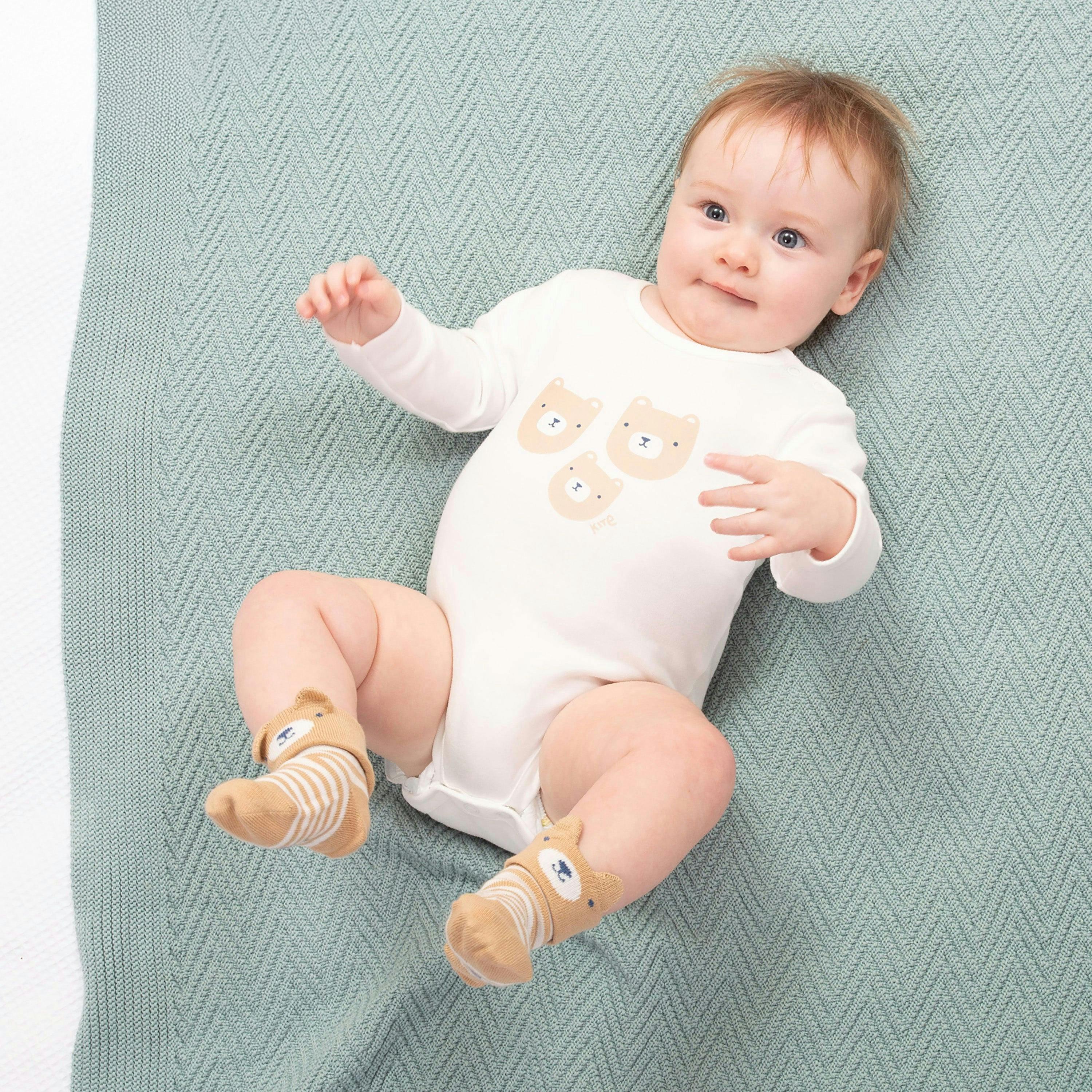 Baby Organic Baby Bear Socks , view 2 of 4