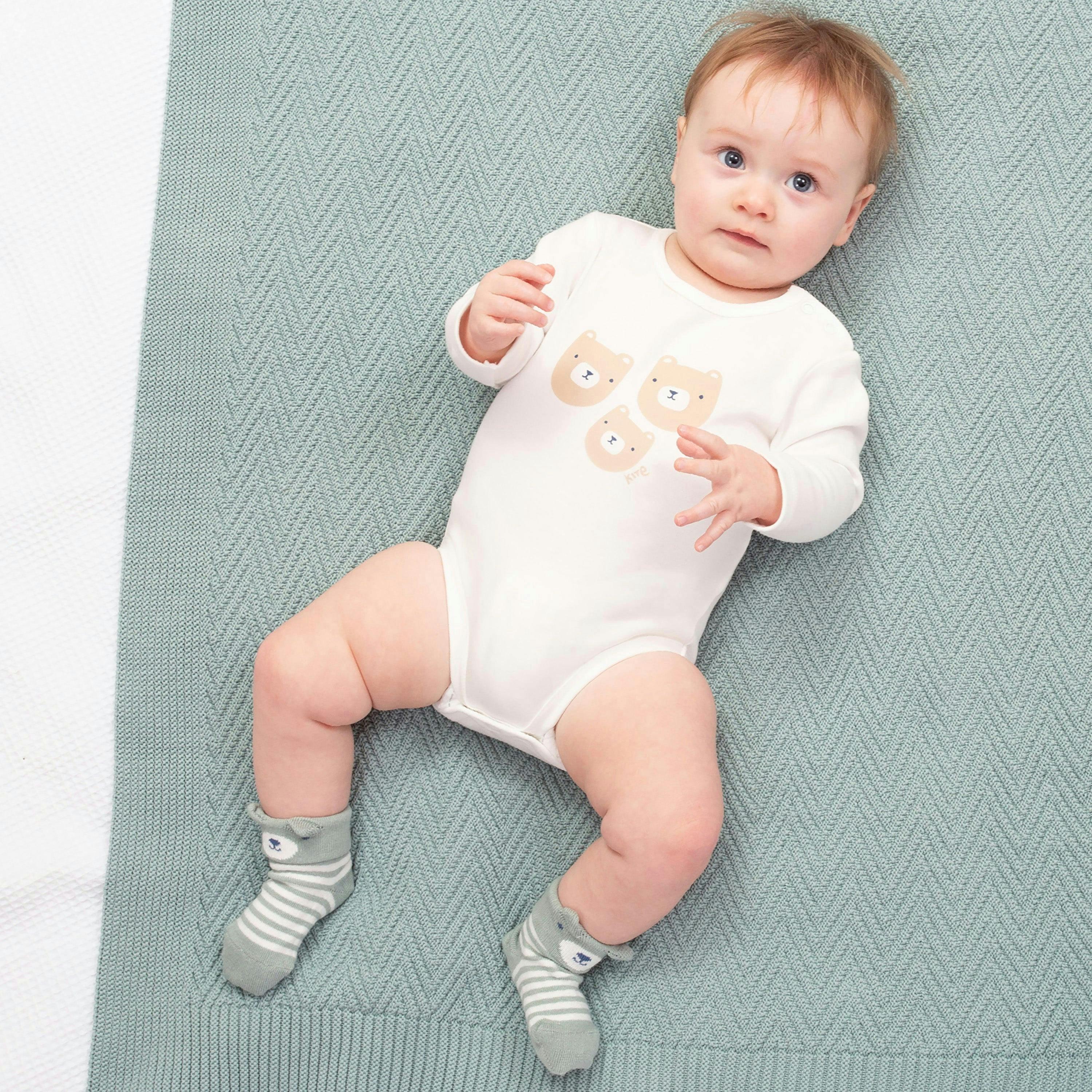Baby Organic Baby Bear Socks , view 3 of 4