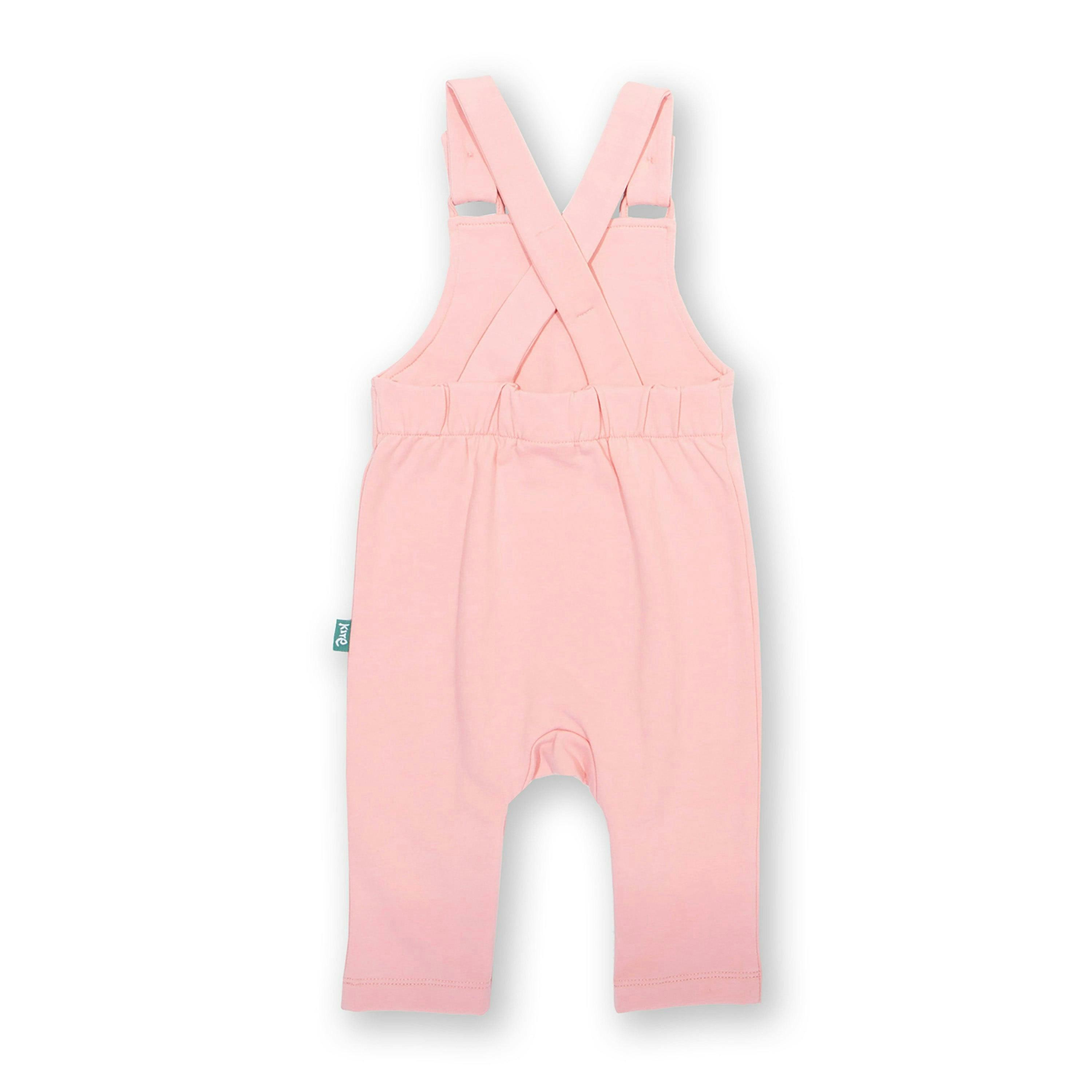 Kids Organic Rosey Posey Dungarees , view 3 of 3